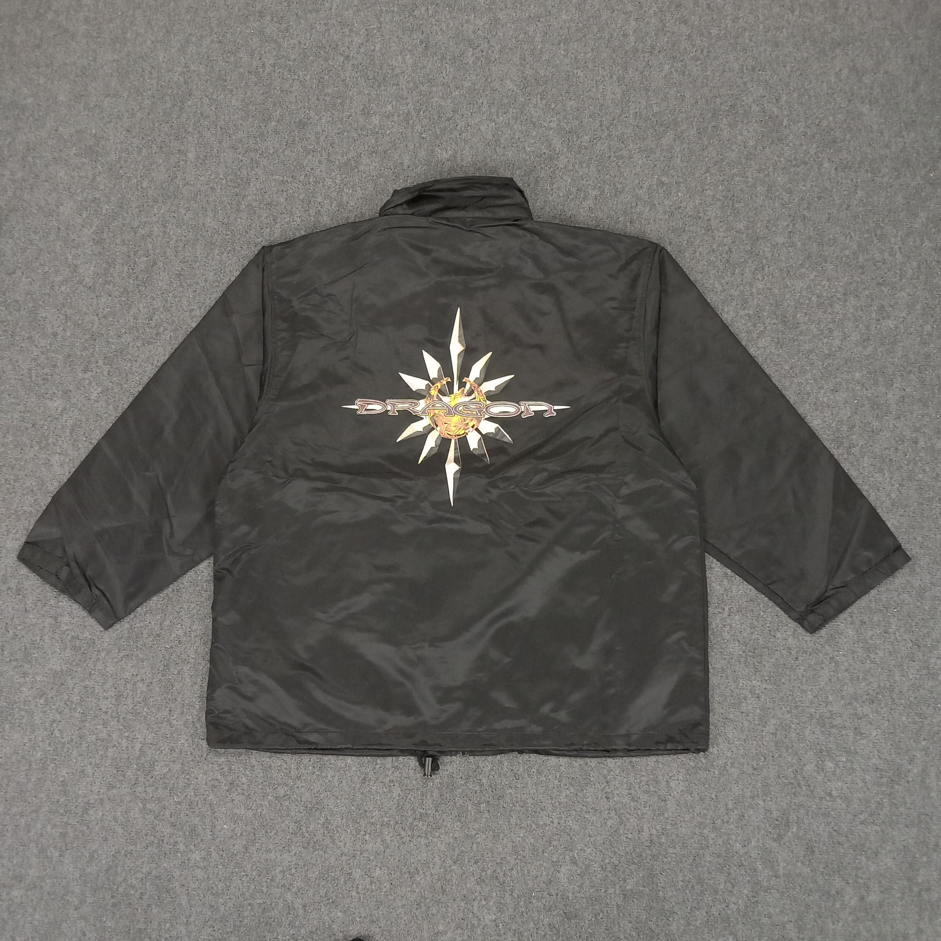 The Game × Vintage Dragon Japanese Skateboard Style Baggy Windbreaker Jacket Size US XL / EU 56 / 4 - 1 Thumbnail