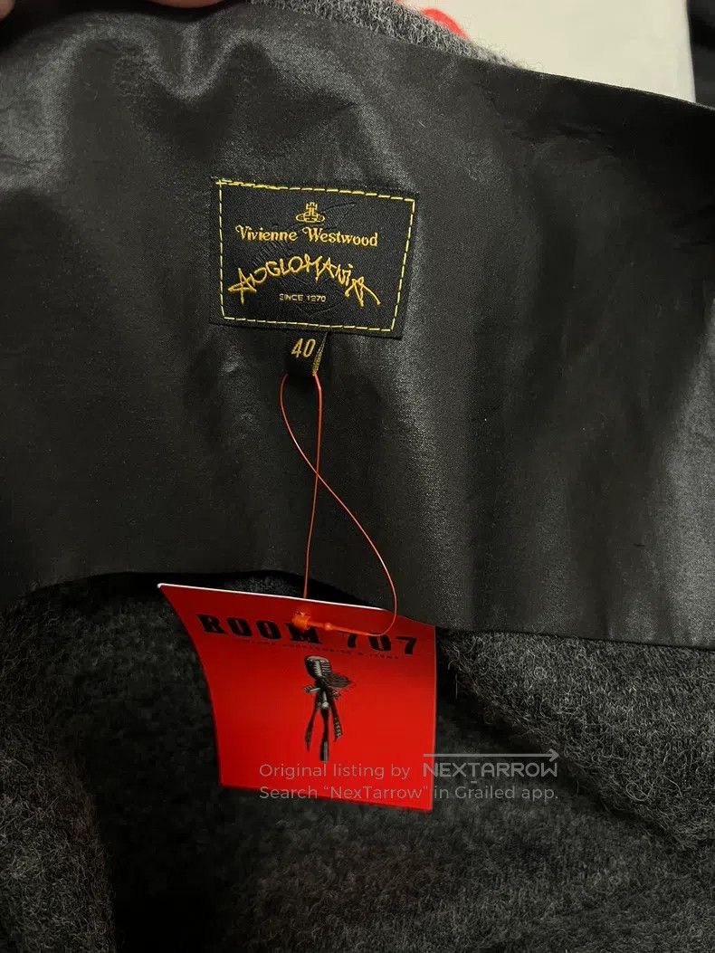 Vivienne Westwood Vivienne Westwood Black Label Wool Coat Size S / US 4 / IT 40 - 3 Thumbnail
