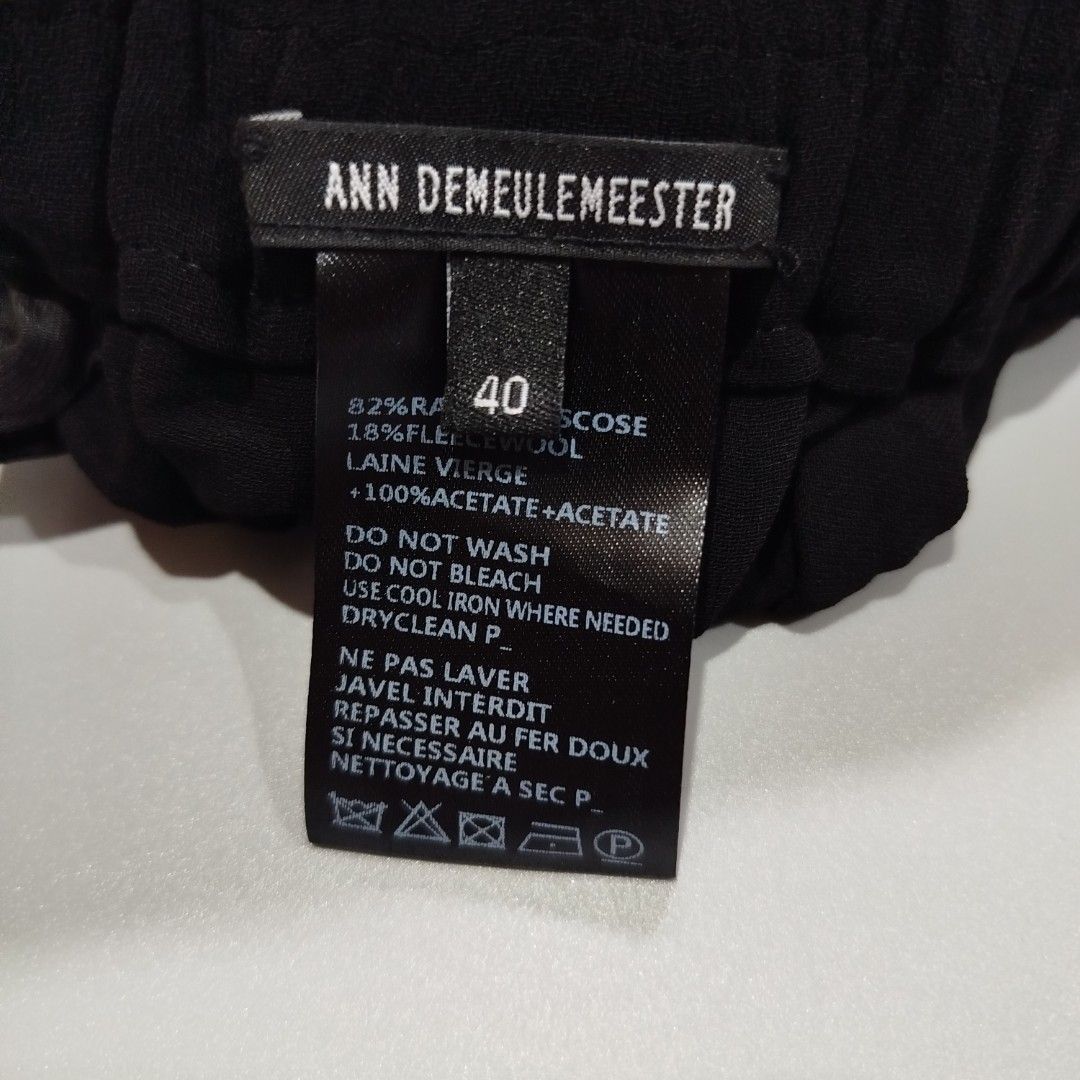 Ann Demeulemeester ANN DEMEULEMEESTER PANTS Size 28" / US 6 / IT 42 - 8 Thumbnail