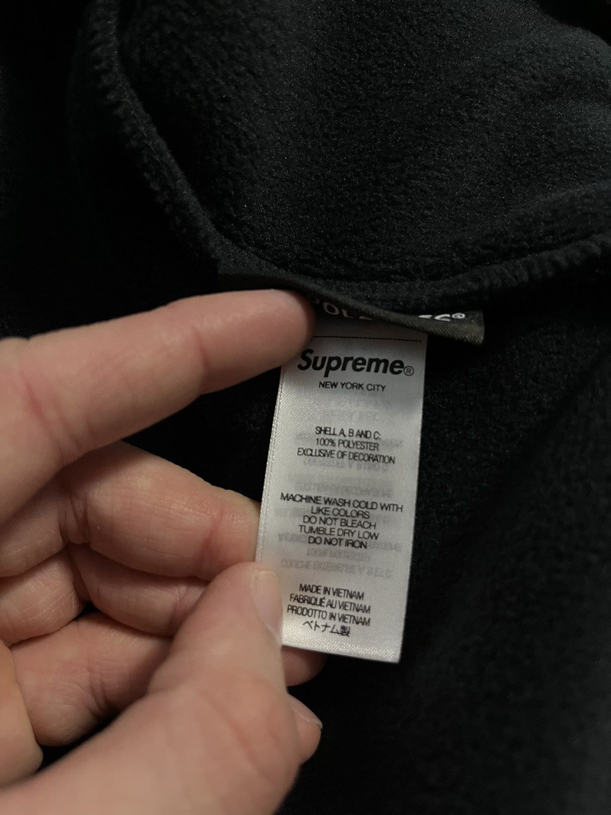 Supreme Supreme Polartec Fleece Jacket Size US L / EU 52-54 / 3 - 7 Thumbnail