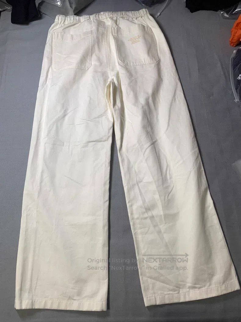 Gucci Guicci Drawstring Embroidered Wide Leg Pants Size US 38 / EU 54 - 3 Thumbnail