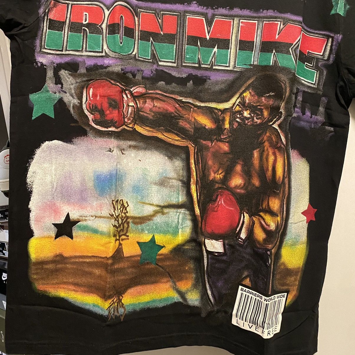 Barriers Barriers Iron Mike Tyson Tee Black Size US M / EU 48-50 / 2 - 4 Thumbnail