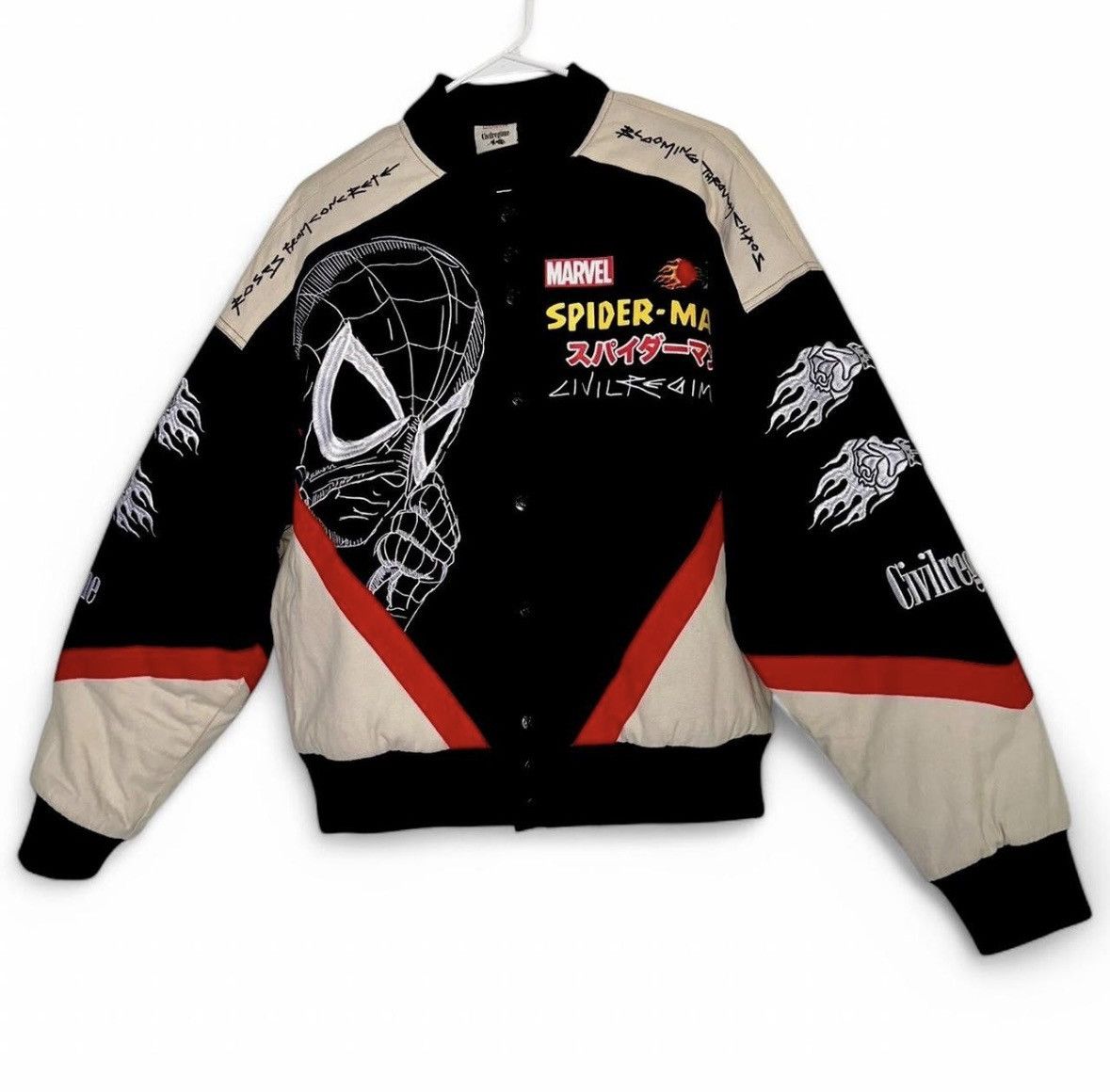 Supreme スパイダーマン ジャケット Sサイズ