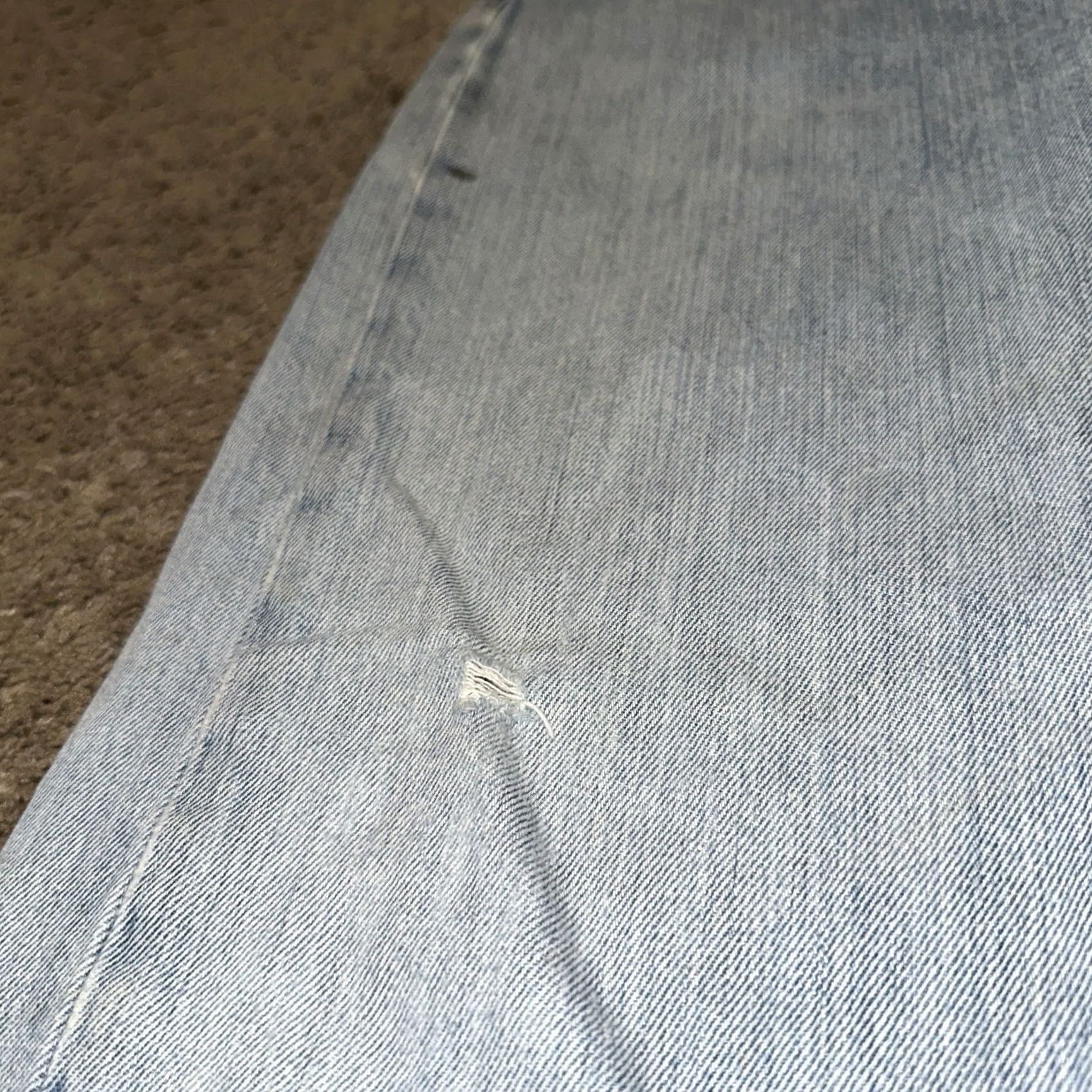 Levi's Levi's 501 Jeans 36x32 Denim Buttonfly Straight Leg Original Fit Blue 36 Regular Men Jeans 501 Straight Jeans Cowboy USA Denim Leather? Size US 36 / EU 52 - 2 Thumbnail