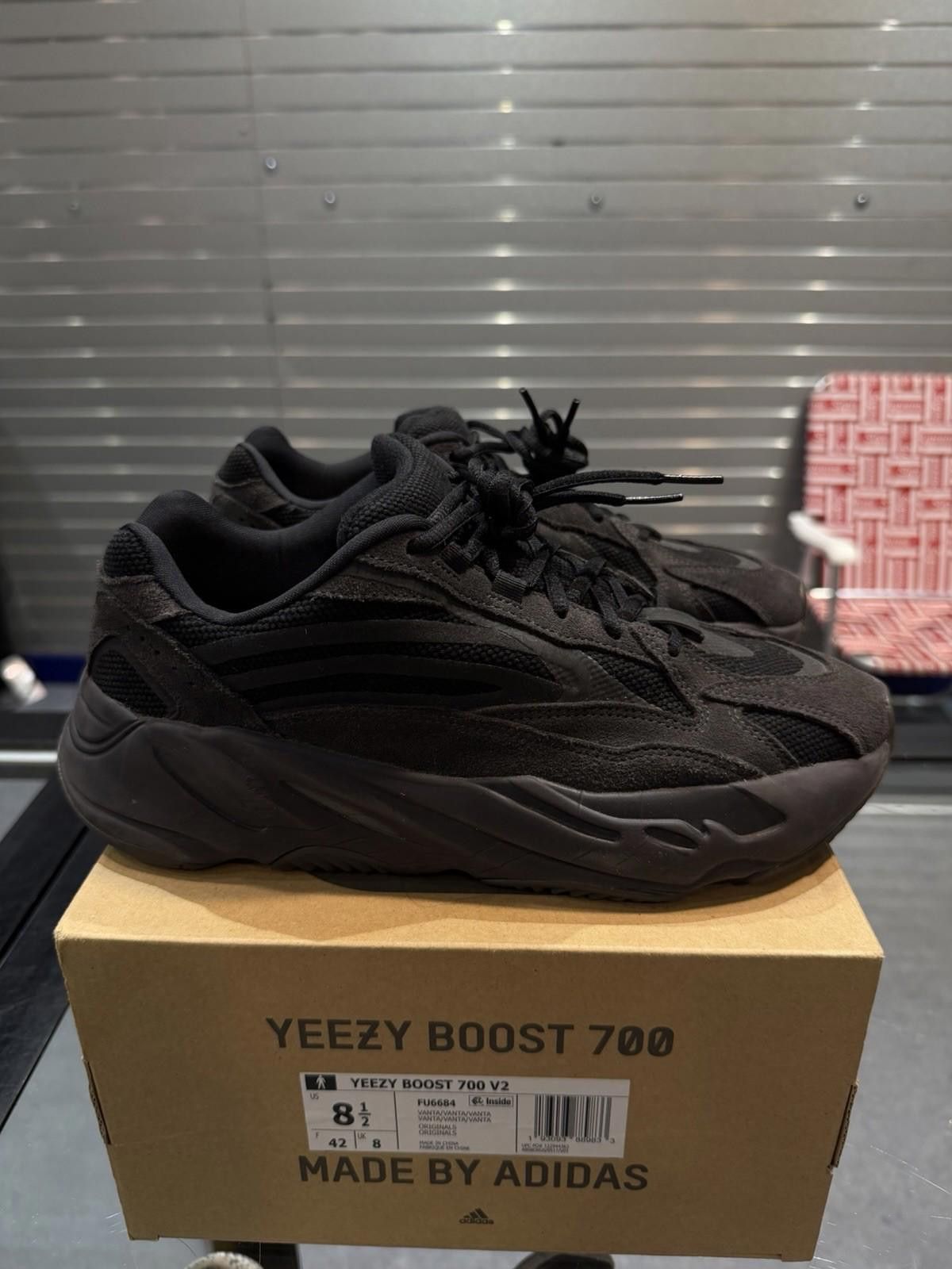Adidas Yeezy Boost 700 V2 Vanta (FU6684) Size 8.5 100% Authentic Size US 8.5 / EU 41-42 - 1 Thumbnail