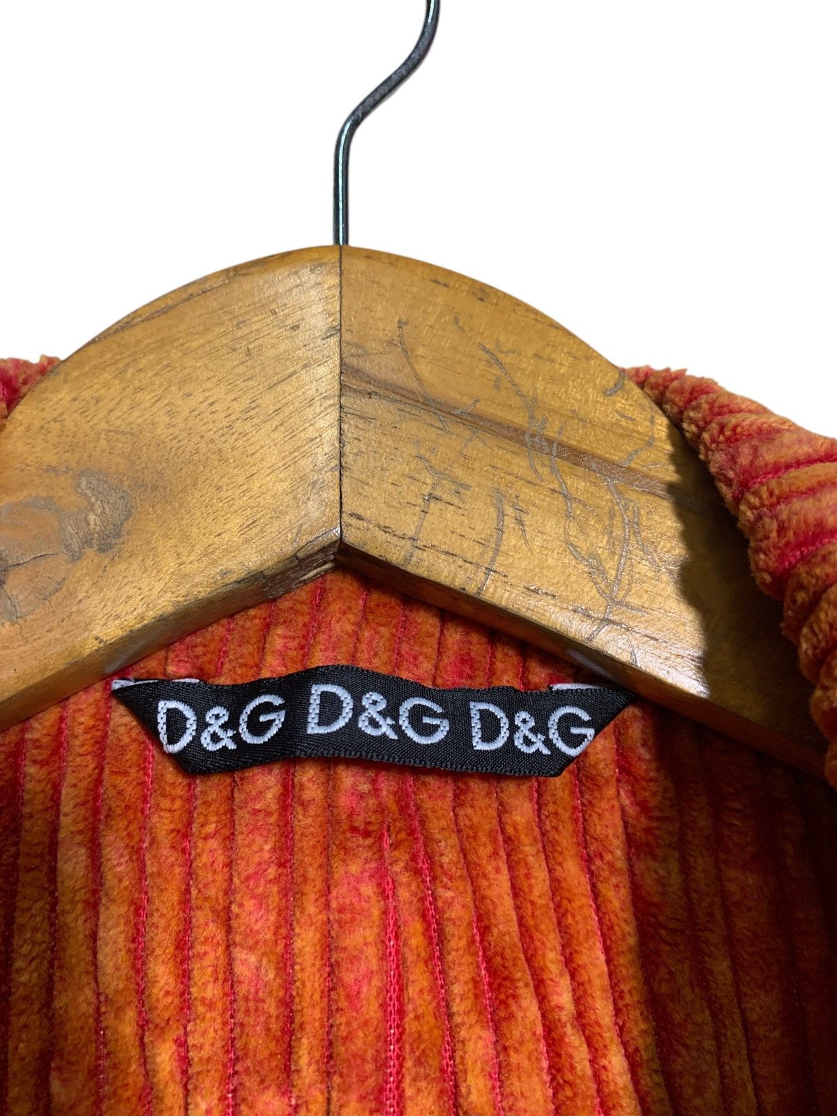 Dolce & Gabbana 🔥D&G CORDUROY ORANGE JACKETS ITALY Size US M / EU 48-50 / 2 - 2 Thumbnail