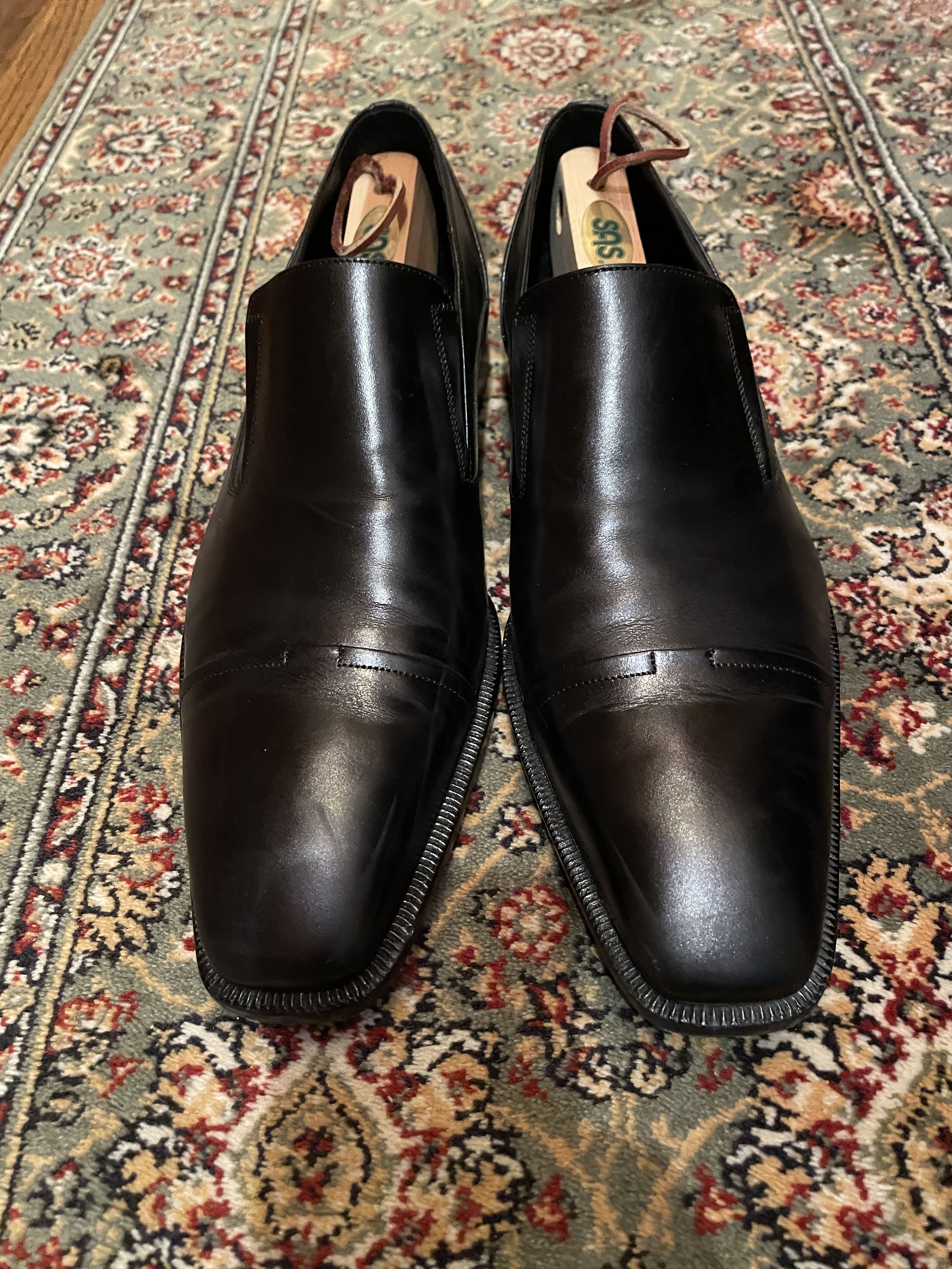 Other LANCIO MEN'S SIZE 45 CALF SKIN DRESS SHOE Hand made in Italy Size US 12 / EU 45 - 1 Thumbnail