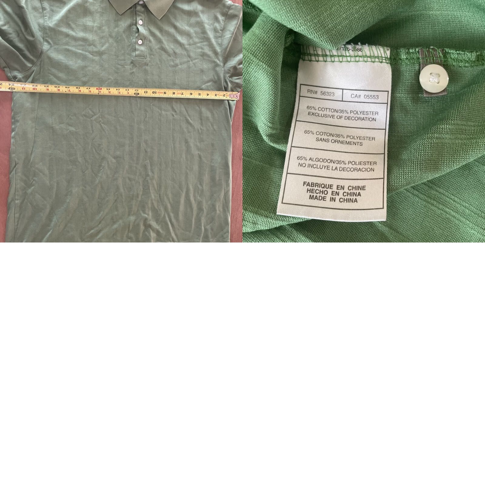 Nike Nike Tiger Woods Collection Polo Shirt Mens XL Green Short Sleeve Dri Fit Golf Size US XL / EU 56 / 4 - 8 Thumbnail