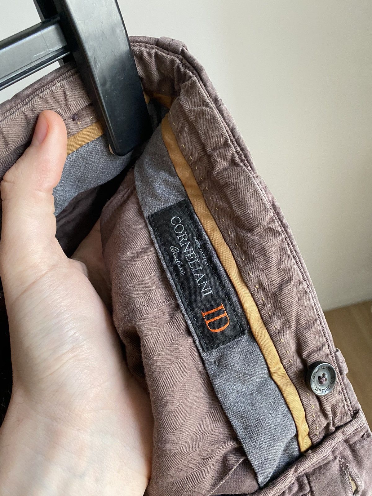 Corneliani Corneliani Pants Nude Burgundy size 50 Size US 32 / EU 48 - 15 Thumbnail