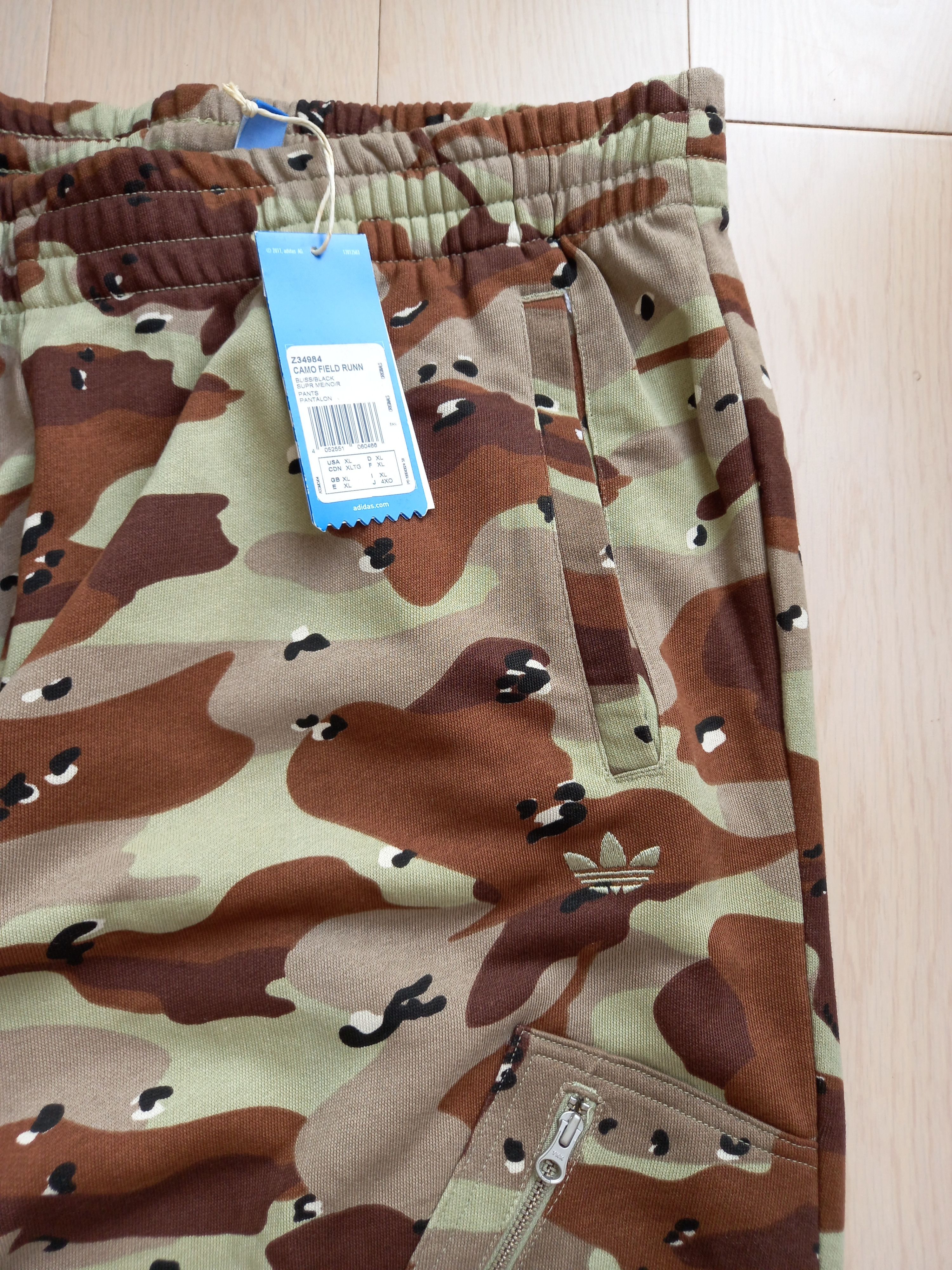 Adidas 2012 deadstock NWT Adidas Originals Camo Field Pants sz XL Size US 38 / EU 54 - 3 Thumbnail