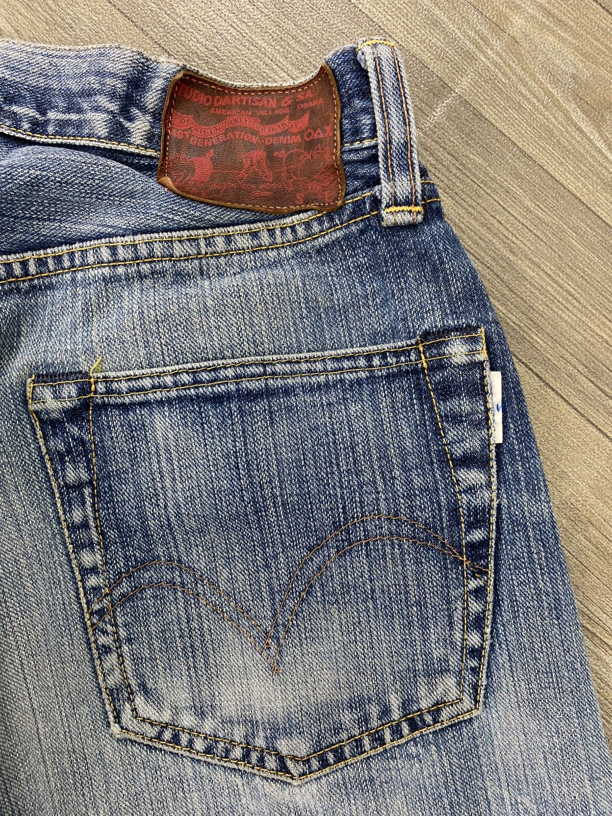 Studio D'Artisan 🇯🇵Vintage Studio D’artisan Japan Selvedge Distressed Jeans Size US 28 / EU 44 - 13 Thumbnail