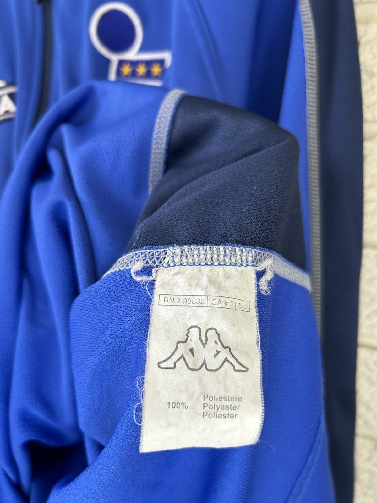 Kappa × Vintage Vintage 90s Kappa Italy Long Sleeve Soccer Jersey RARE Size US XL / EU 56 / 4 - 8 Thumbnail