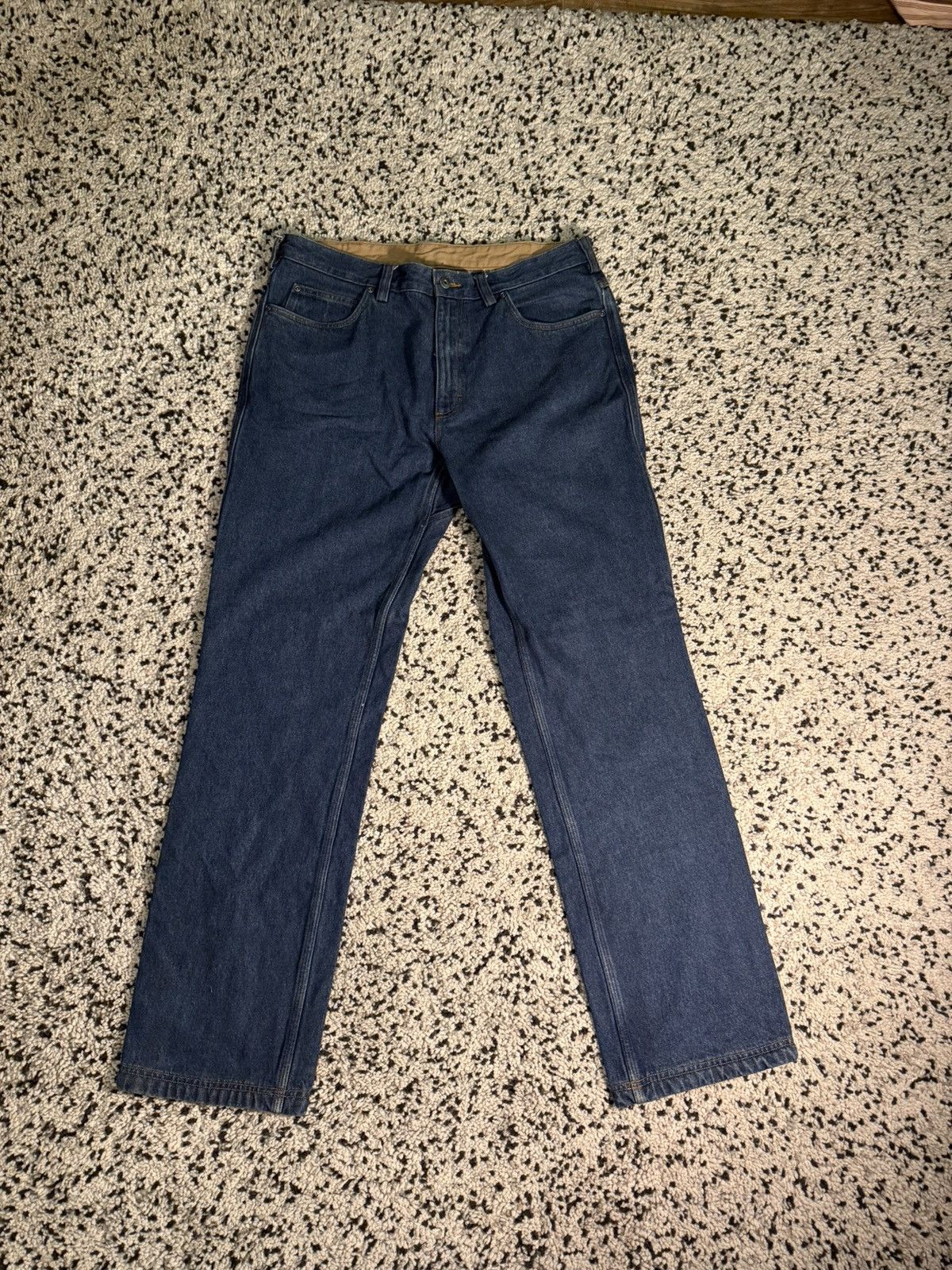 Vintage Baggy Blue Streetwear Jeans Y2K - Duluth Trading Co Size US 36 / EU 52 - 1 Thumbnail