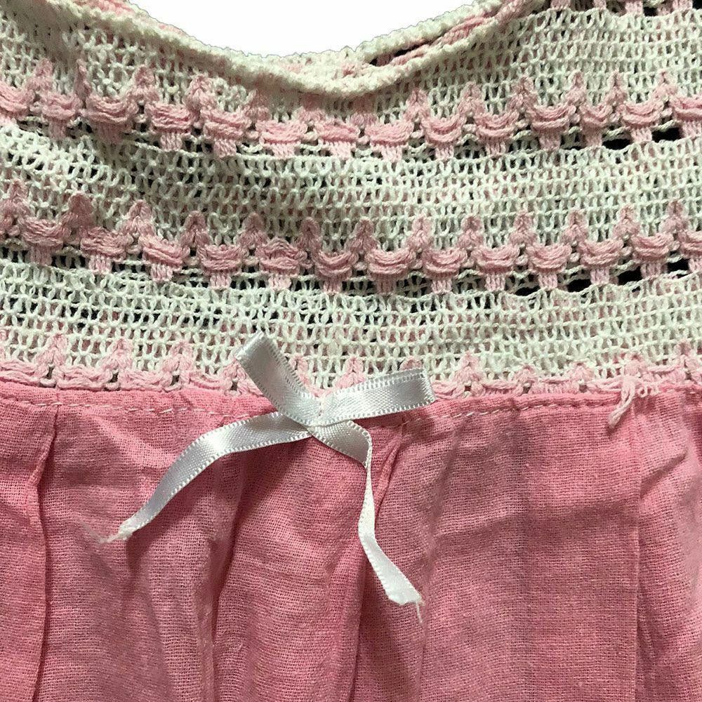 Designer New Pink Hand Made Blouse L Size L / US 10 / IT 46 - 3 Thumbnail