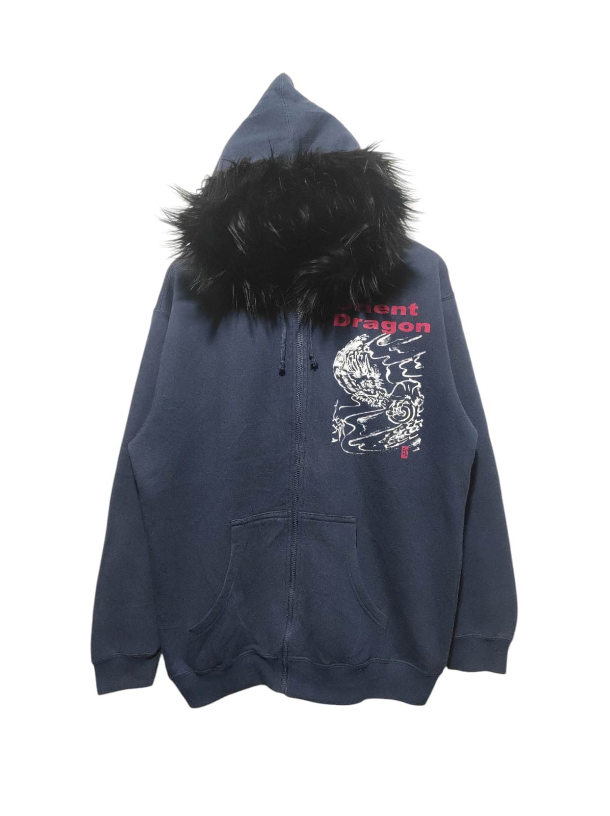 Hysteric Glamour T.Collection Orient Dragon Zip Fur Hoodie Lgb Style Size US L / EU 52-54 / 3 - 1 Thumbnail
