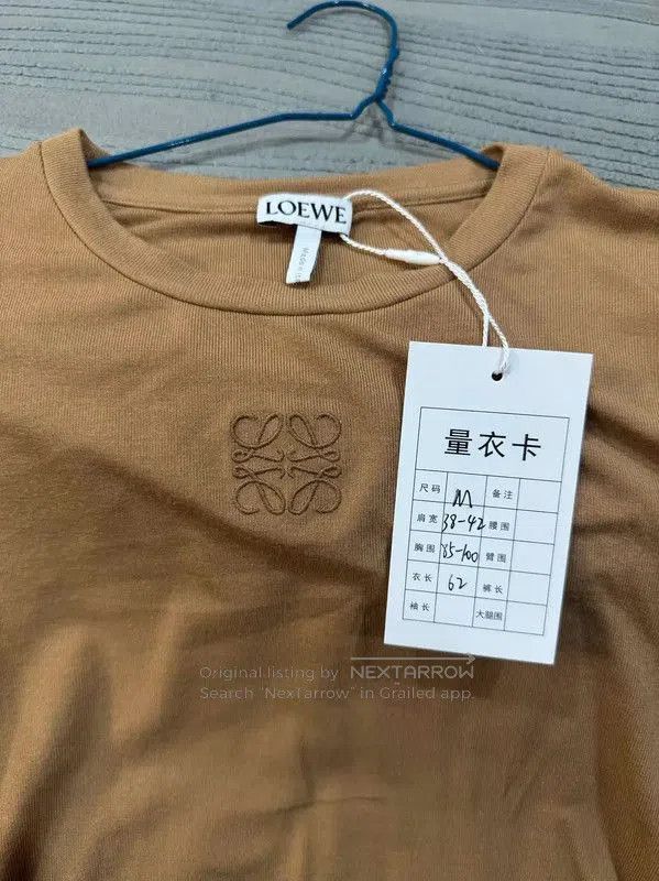 Loewe Loewe Brown Modal Long Sleeve Top . Size M / US 6-8 / IT 42-44 - 3 Thumbnail