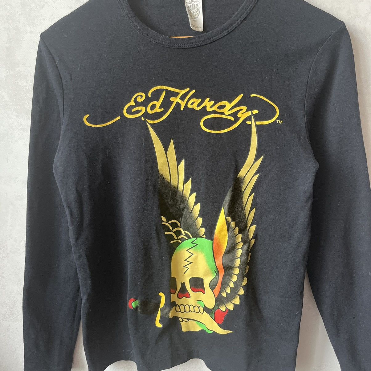 Ed Hardy × Japanese Brand VINTAGE ED HARDY LONG SLEEVE SHIRT Size M / US 6-8 / IT 42-44 - 2 Thumbnail