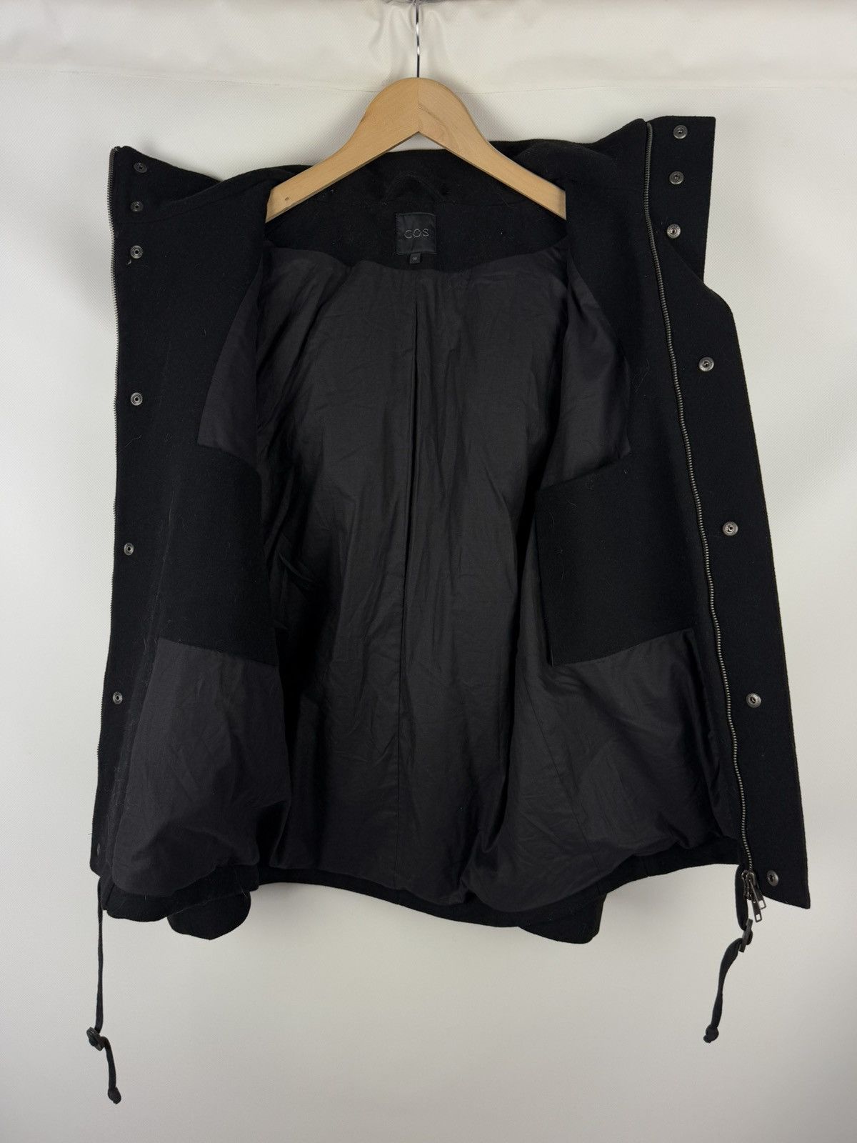 Cos Cos Men’s Wool Hooded Full Zip Jacket Size 50 Size US M / EU 48-50 / 2 - 20 Thumbnail