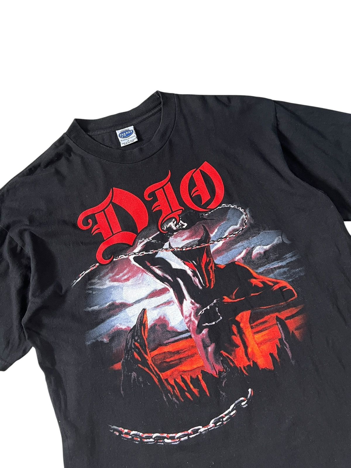 Band Tees Vintage 90s Dio ‘Holy Diver” Tshirt Size US L / EU 52-54 / 3 - 3 Thumbnail