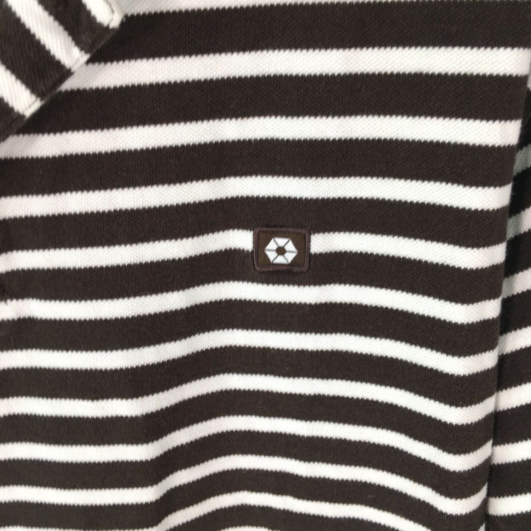 Southpole South Pole Authentic Collection Mens Striped Polo Shirt XL Black White Casual 90s Size US XL / EU 56 / 4 - 3 Thumbnail