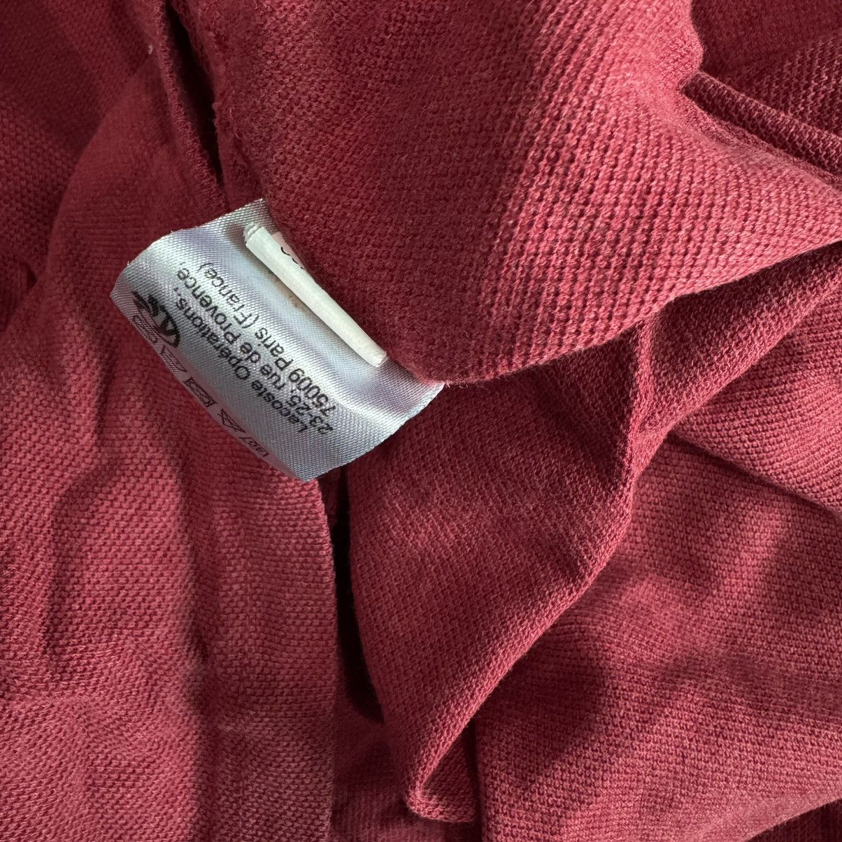 Lacoste Lacoste VINTAGE Plain Polo Shirt Size US M / EU 48-50 / 2 - 6 Thumbnail