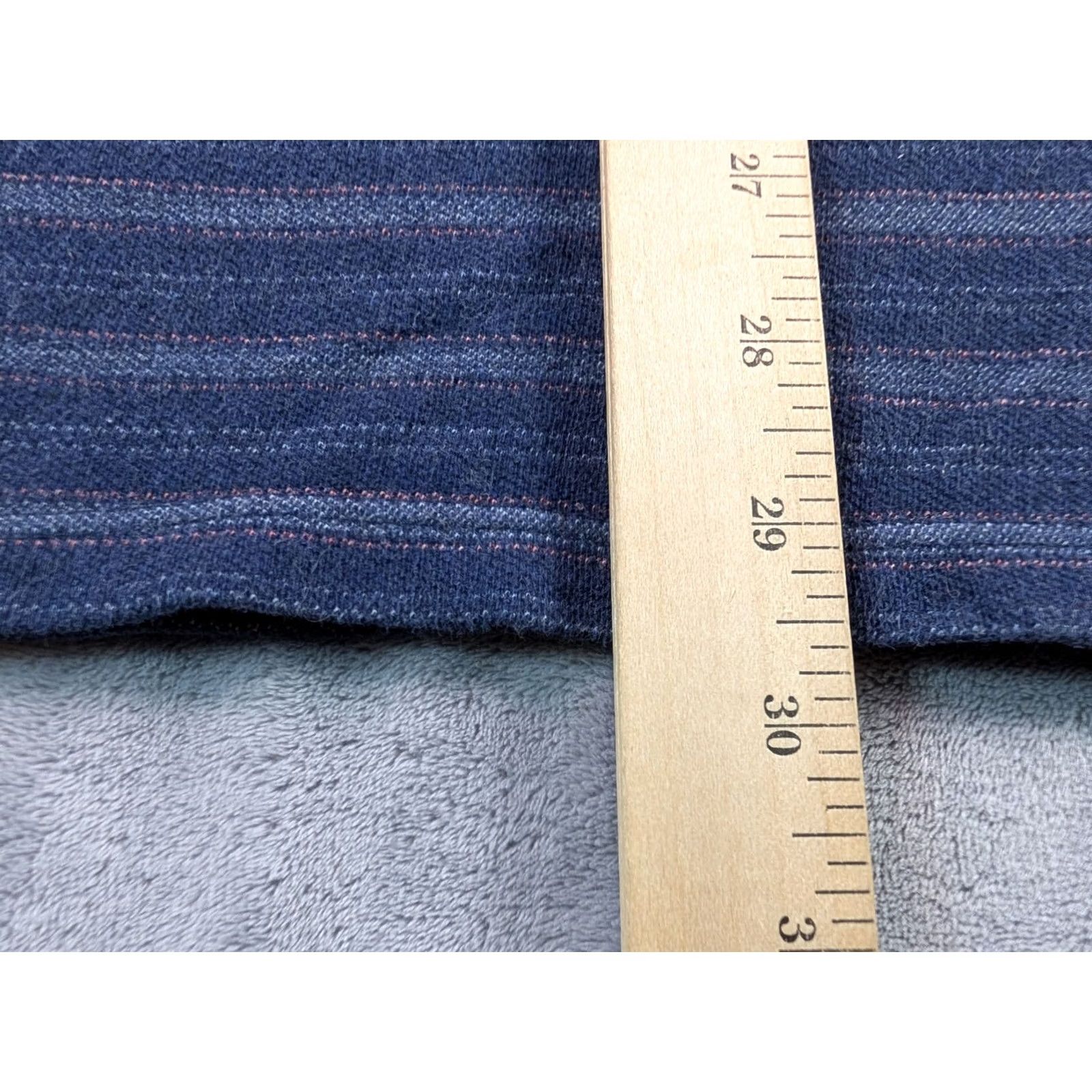 Marine Layer Marine Layer Men's Striped Pocket Tee Blue Size L Crew Neck Shirt Short Sleeve Size US L / EU 52-54 / 3 - 6 Thumbnail