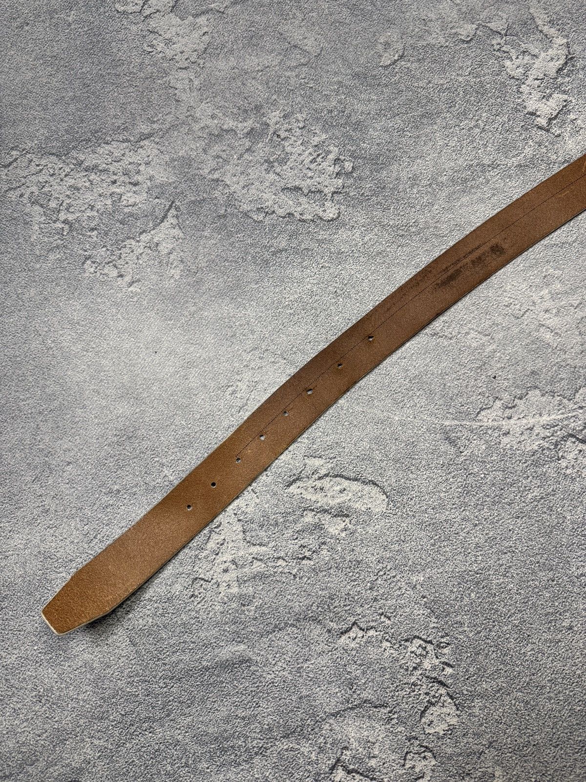 Puma Leather belt Puma Buckle Vintage Logo Puma Size ONE SIZE - 11 Thumbnail