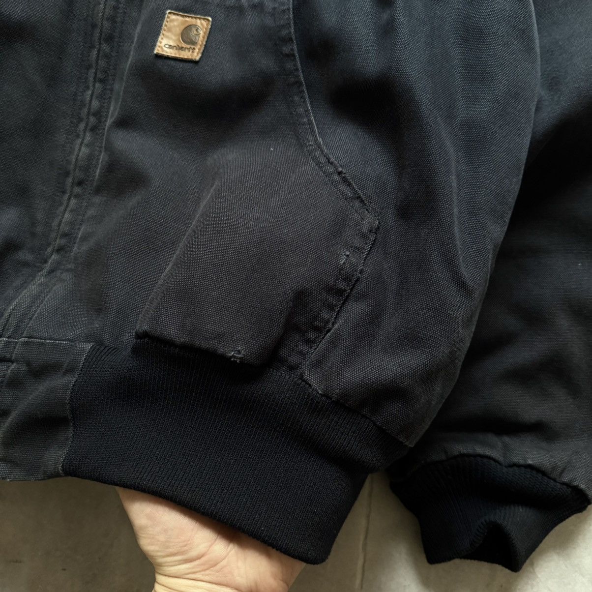 Carhartt Vintage Carhartt Faded Distressed Active Jacket J280 MDT Size US L / EU 52-54 / 3 - 4 Thumbnail