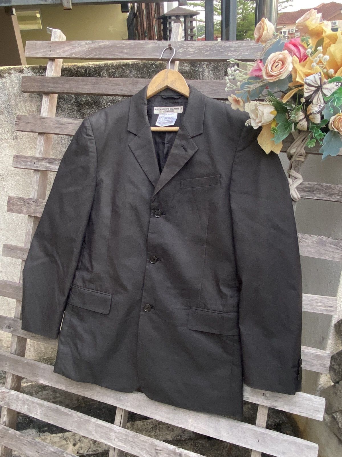 Katharine Hamnett London Vintage Katharine Hamnett London Blazers Size 44L - 1 Thumbnail