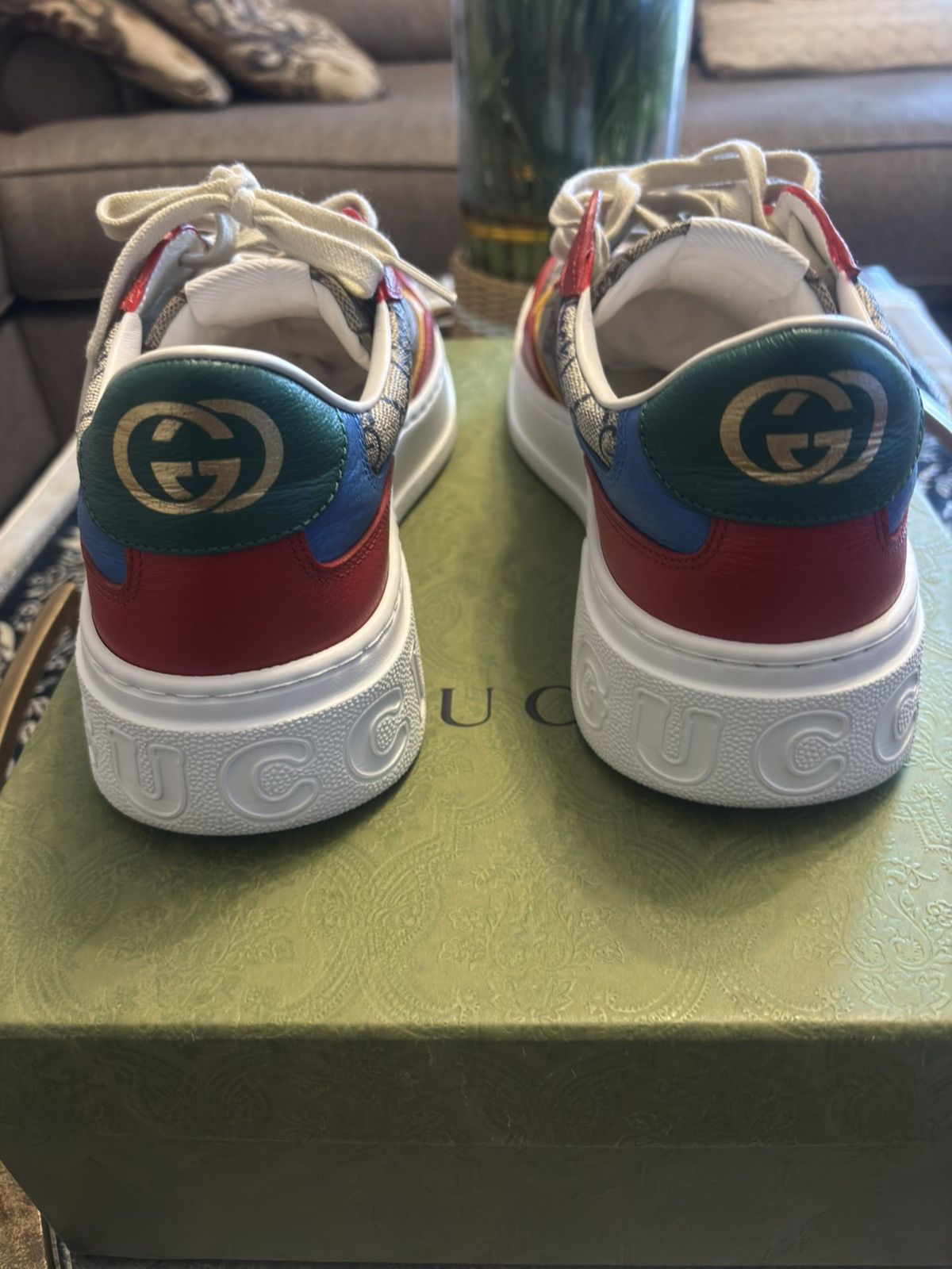 Gucci Gucci GG Supreme ,Multicolor Sneakers Size 8.5 Size US 8.5 / EU 41-42 - 4 Thumbnail