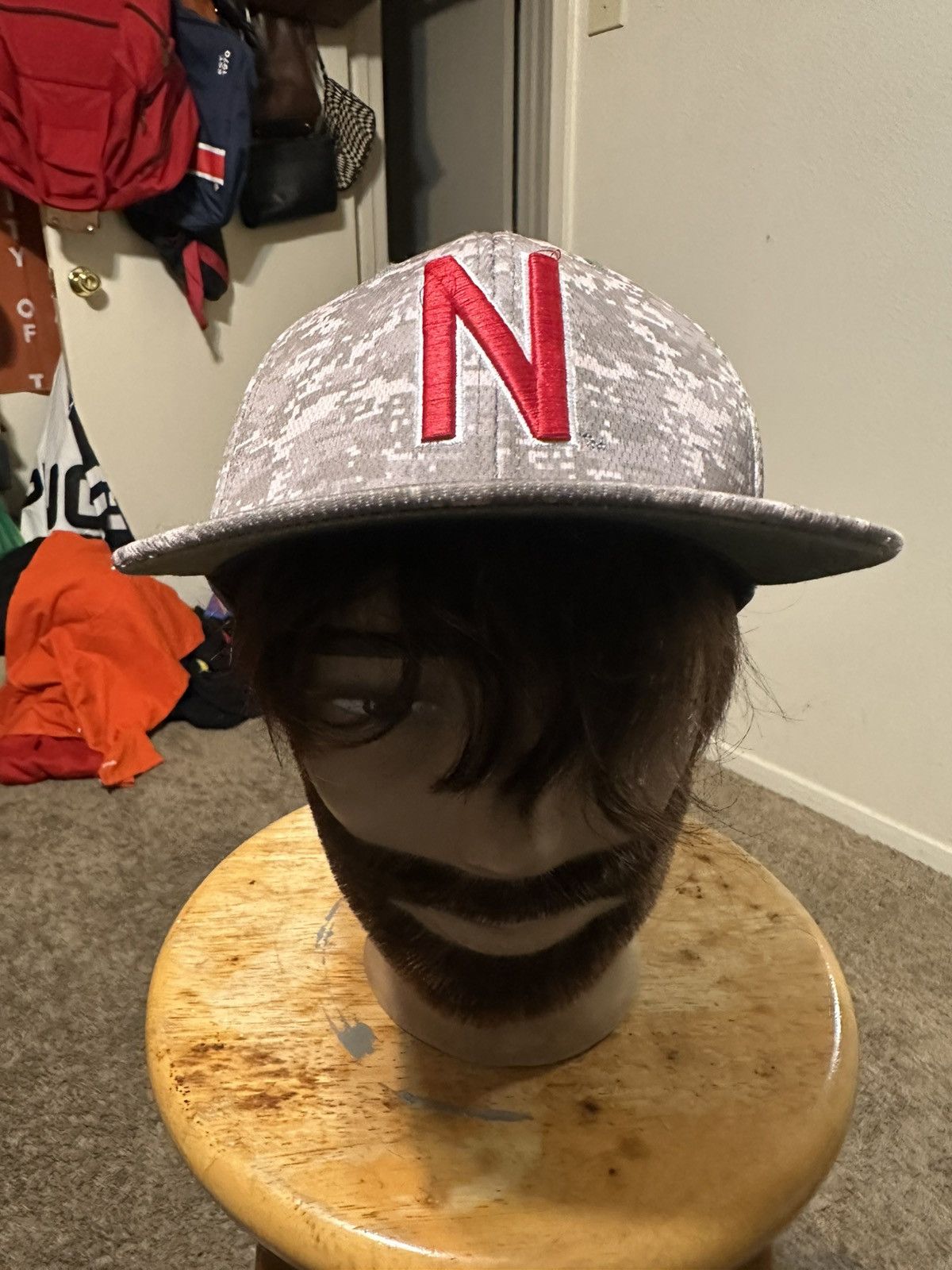 NCAA Vintage NCAA Nebraska Cornhusker “camouflage” hat 00s Size ONE SIZE - 1 Thumbnail