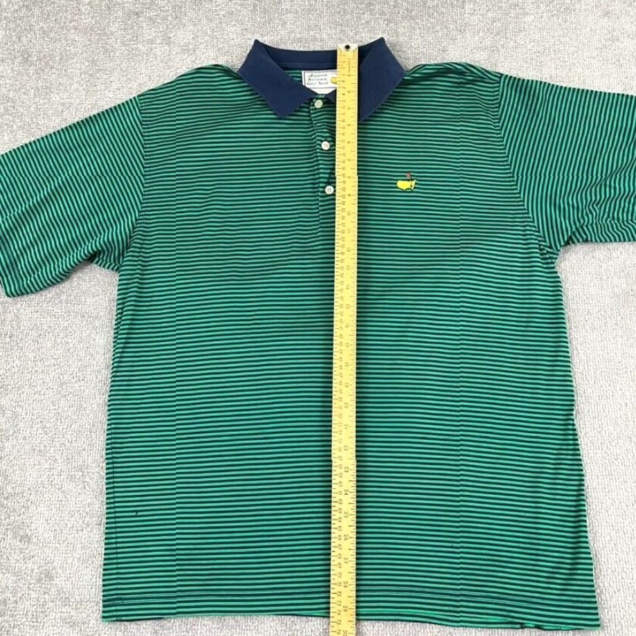 Augusta Sportswear VINTAGE Augusta National MASTERS Polo Mens Large Green Blue Embroidered Shirt Polo, Logo, Classic Sports, Golf Mens Size US L / EU 52-54 / 3 - 4 Thumbnail
