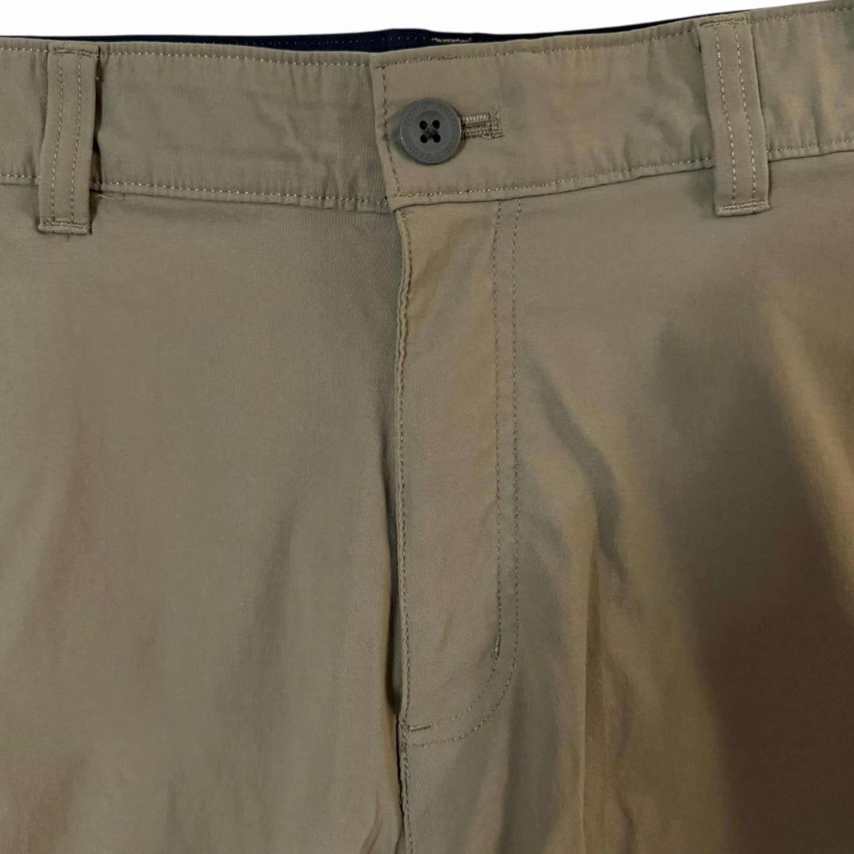 Eddie Bauer Eddie Bauer Horizon Guide Wander Shorts Men's 35 Hiking Outdoors Water-Repellant Green Nylon Spandex Chino Pockets UPF-50 Summer Spring Fall Size US 35 - 5 Thumbnail