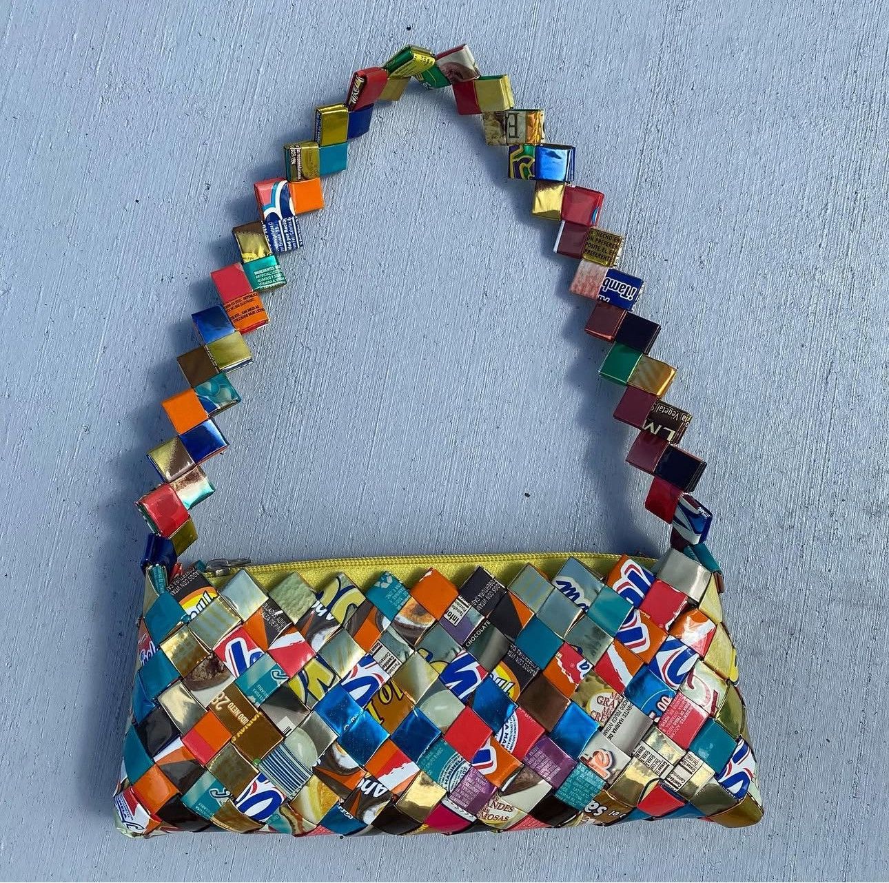 Other Recycled Wrapper Purse/ Handbag Size ONE SIZE - 1 Thumbnail
