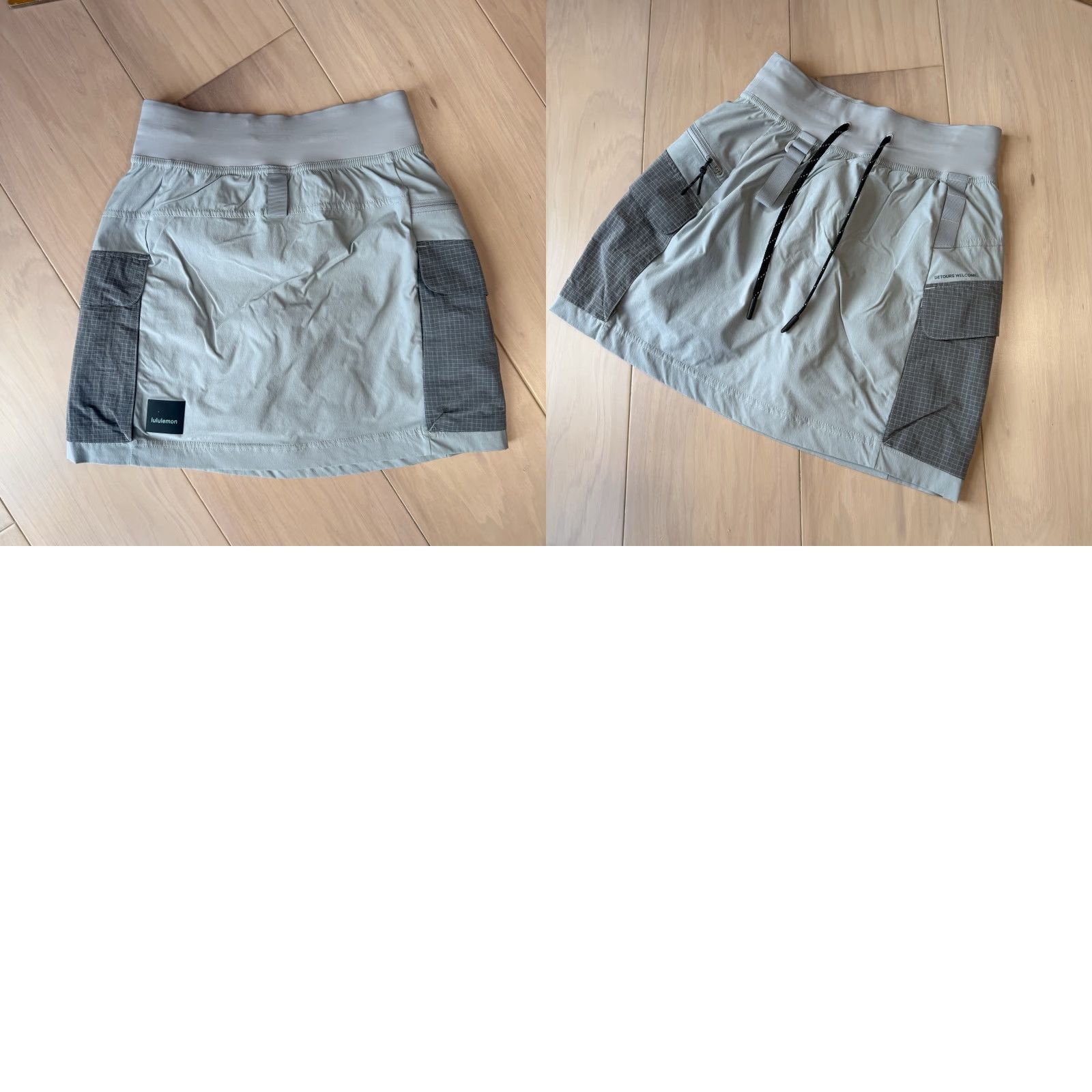 Lululemon Lululemon Multi Pocket High Rise Hiking Skirt Women's 2 Gray Athletic Outdoors Size 26" / US 2 / IT 38 - 8 Thumbnail