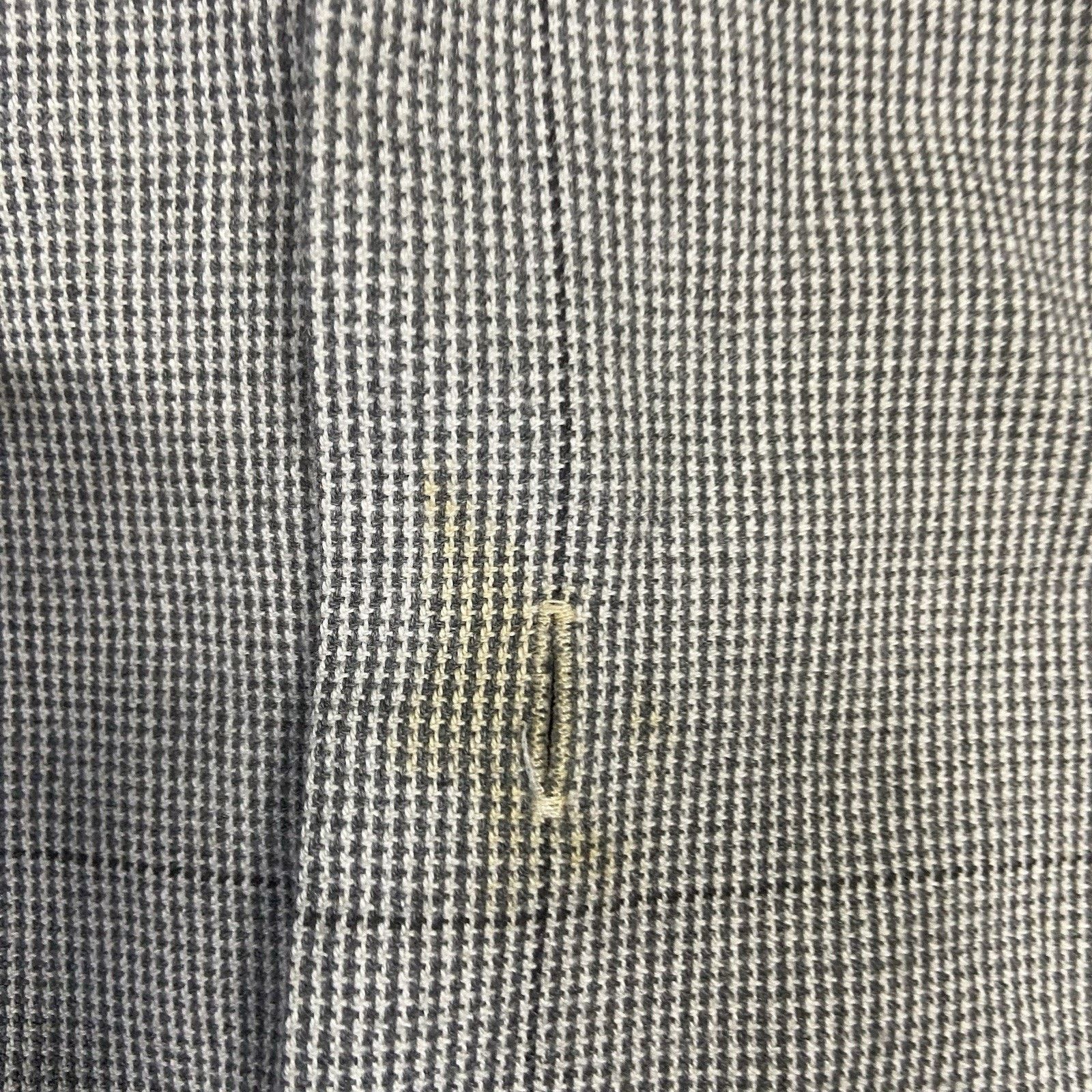 Polo Ralph Lauren Ralph Lauren Polo Benford Shirt Men L Gray/Black Houndstooth Size US L / EU 52-54 / 3 - 5 Thumbnail