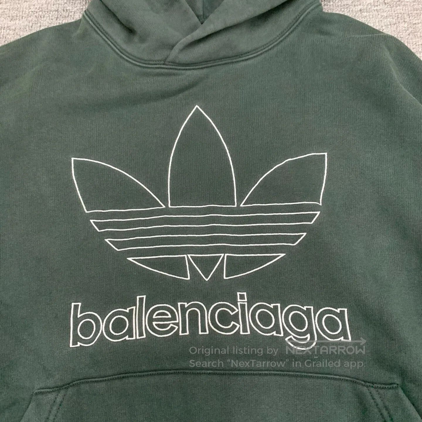 Balenciaga Balenciaga x Adidas Large Logo Hoodie. Size US S / EU 44-46 / 1 - 6 Thumbnail