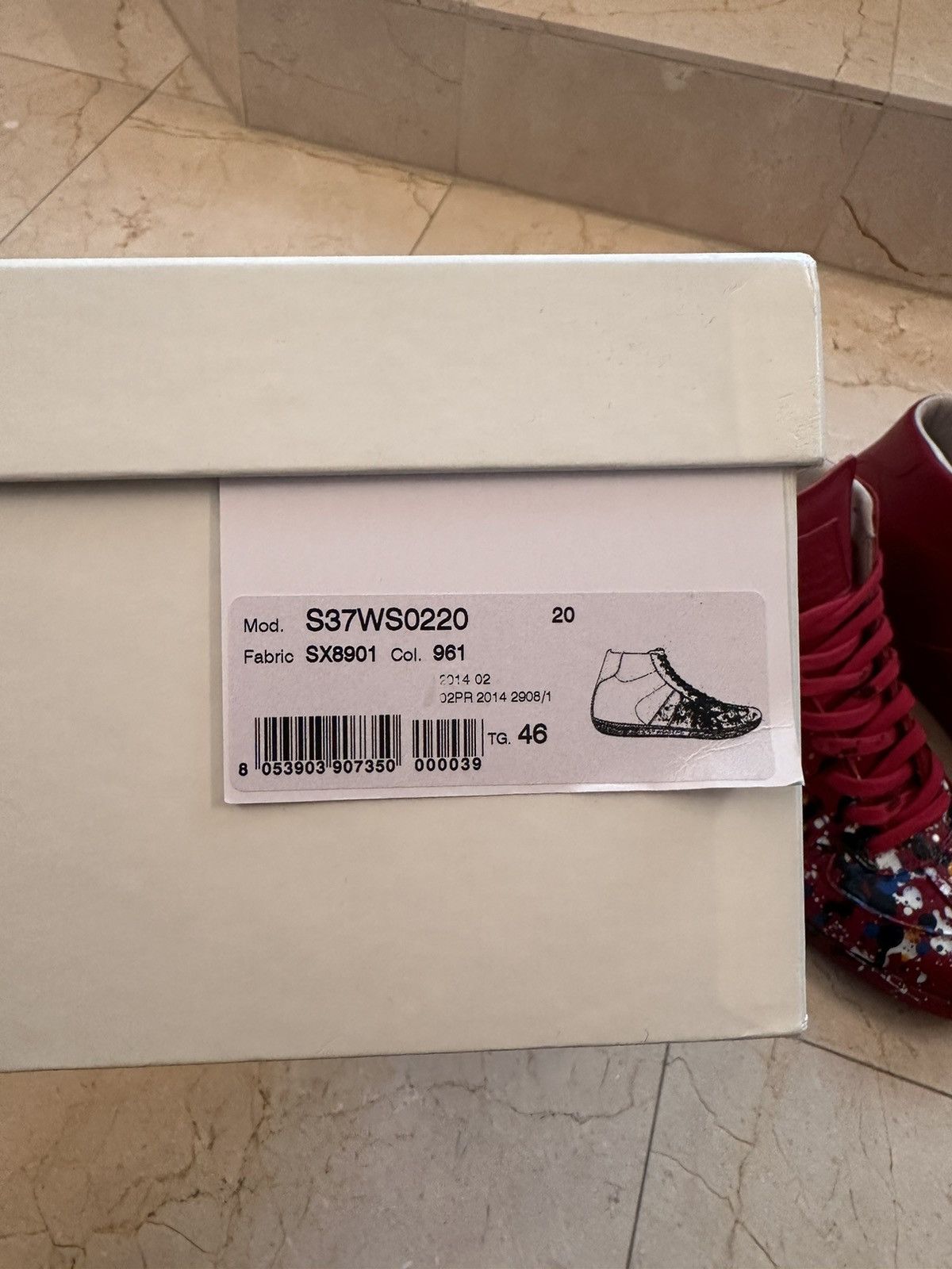 Maison Margiela Maison Margiela Paint Splatter size 46 us13 Size US 13 / EU 46 - 10 Thumbnail