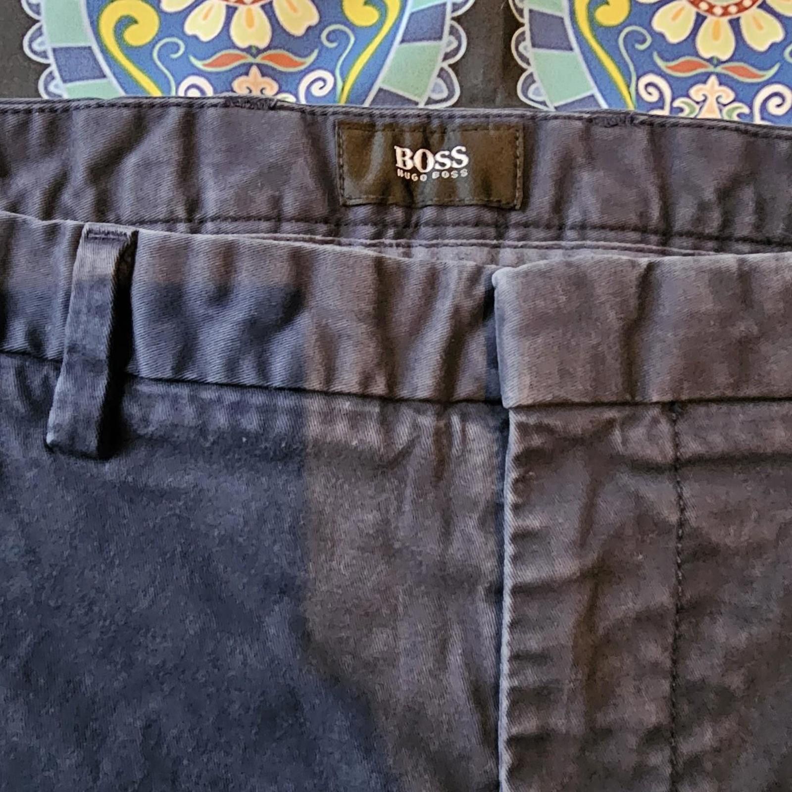Hugo Boss Hugo Boss Men's Navy Casual Dress Pants Size US 30 / EU 46 - 3 Thumbnail