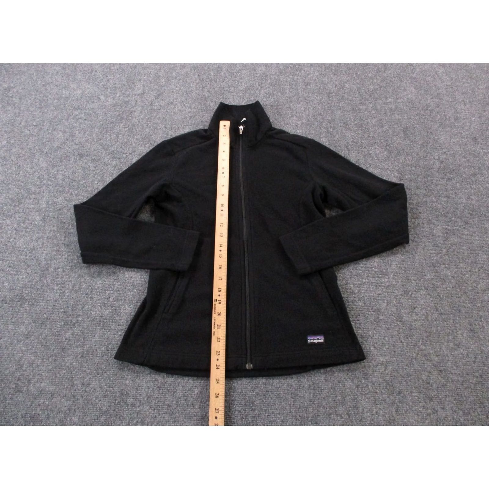Patagonia Patagonia Jacket Womens S Black Lightweight Fleece Outdoor Hiking Windbreaker Zip Full Zip Casual Men/Women Size S / US 4 / IT 40 - 3 Thumbnail
