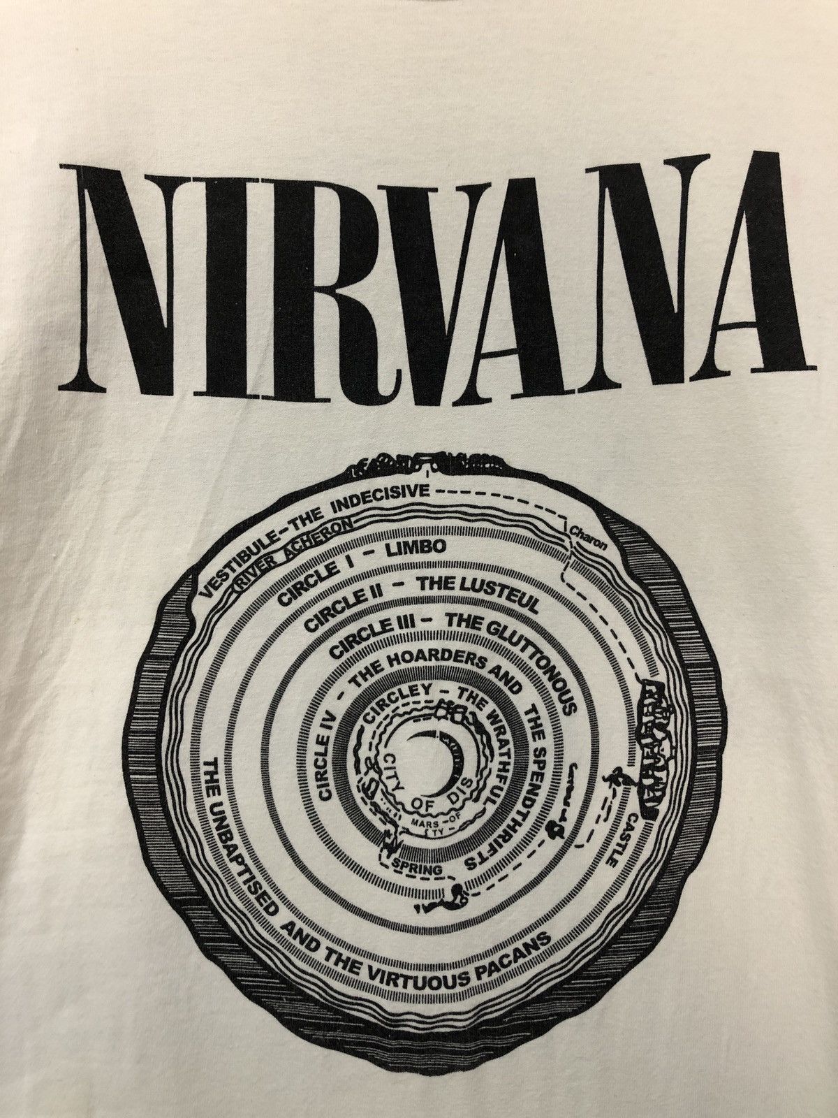 Band Tees Vintage Nirvana Vestibule T-Shirt Bootleg Size US S / EU 44-46 / 1 - 2 Thumbnail
