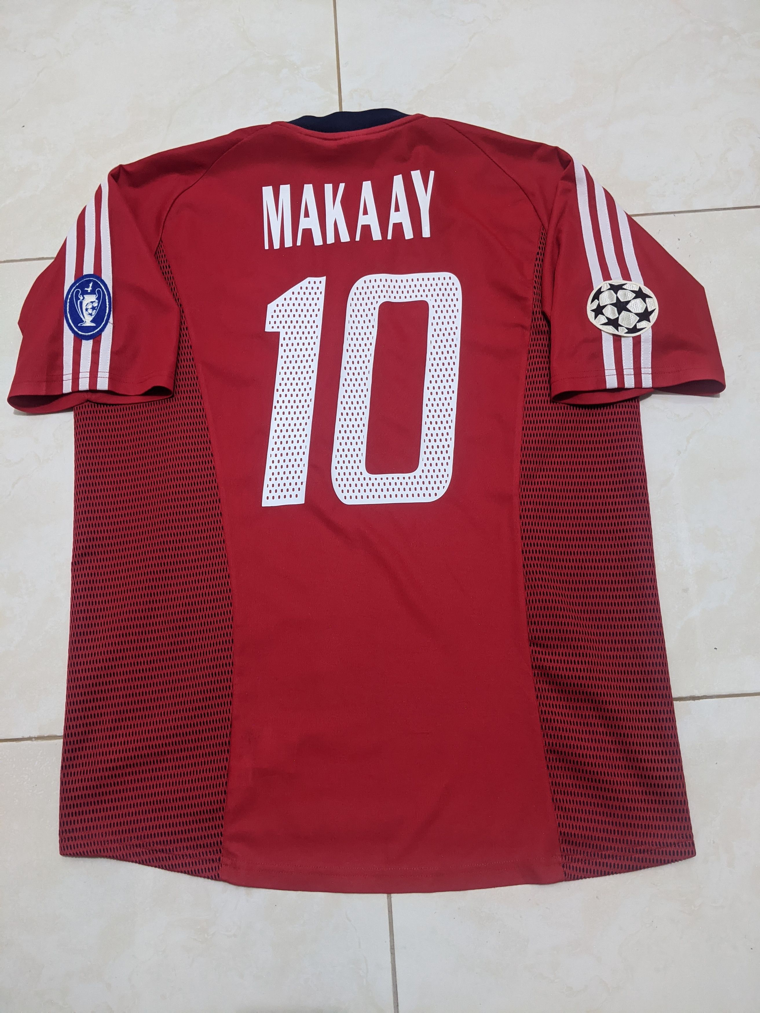 Adidas Bayer Munchen 2002-03 home makay Jersey football shirt Size US L / EU 52-54 / 3 - 2 Thumbnail