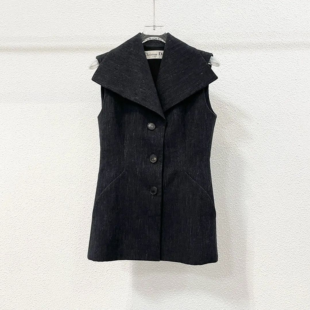Dior Christian Dior Wool Blend Vest Size 34 Size XS / US 0-2 / IT 36-38 - 1 Thumbnail