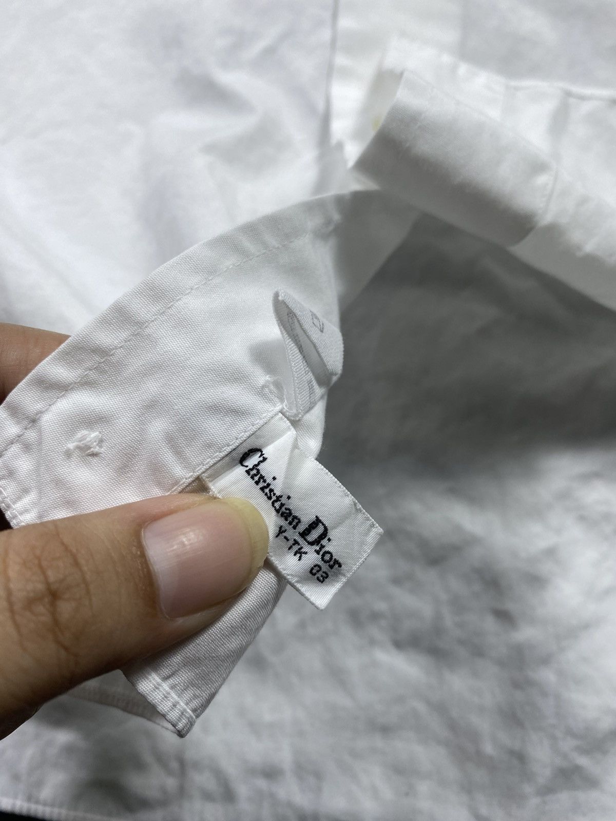 Christian Dior Monsieur Christian Dior White shirts button up Size US M / EU 48-50 / 2 - 6 Thumbnail