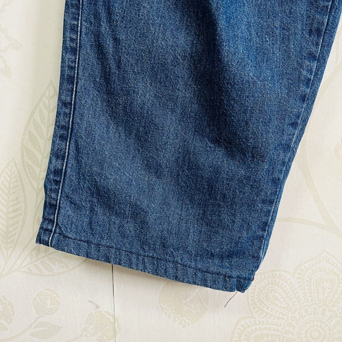 Polo Ralph Lauren × Ralph Lauren × Vintage Vintage 1980s Ralph Lauren Polo Country Denim Baggy Pants Size US 31 - 9 Thumbnail
