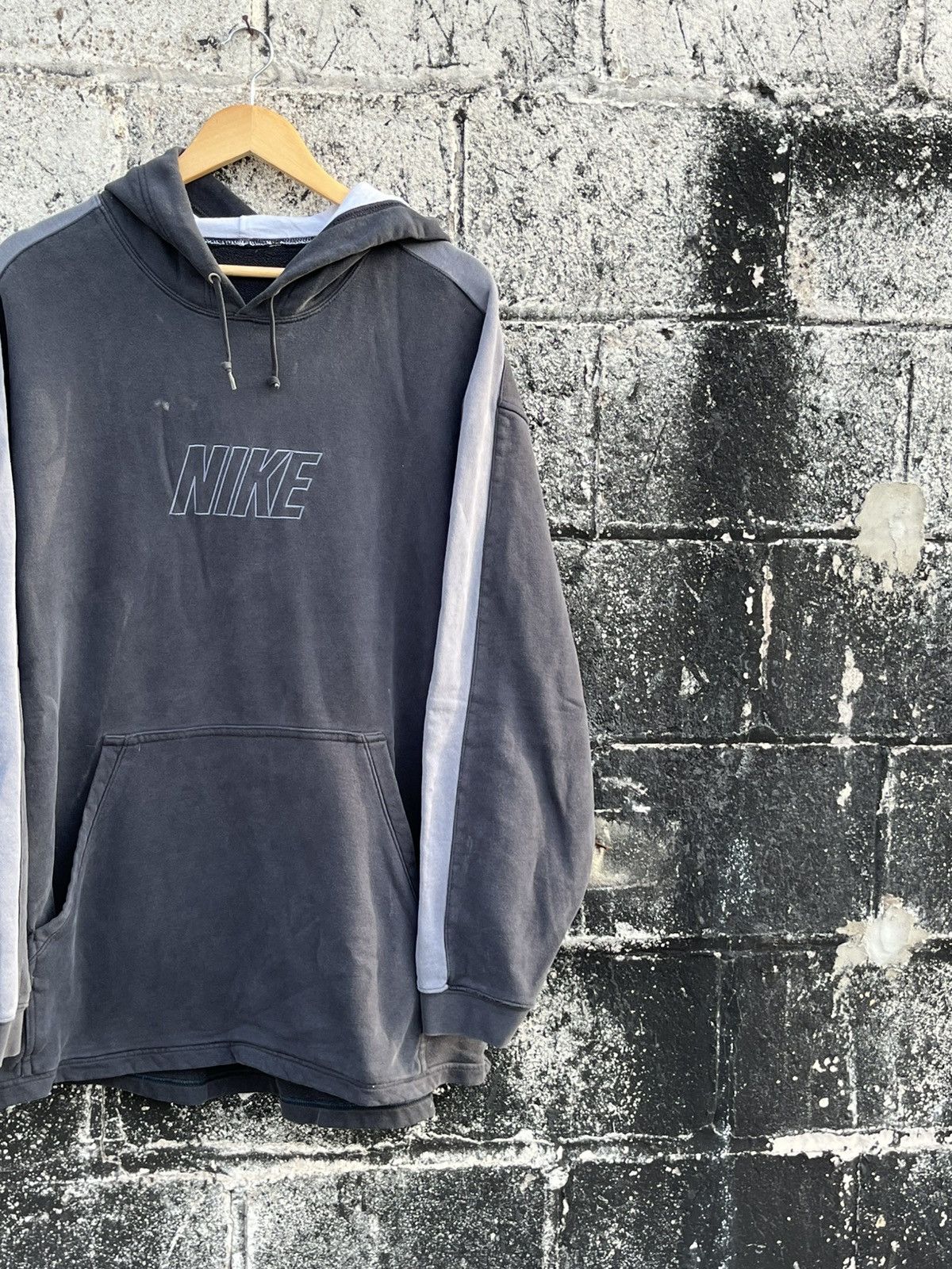 Other Nike y2k hoodie skater streetwear hype rare spell out Size US XXL / EU 58 / 5 - 4 Thumbnail