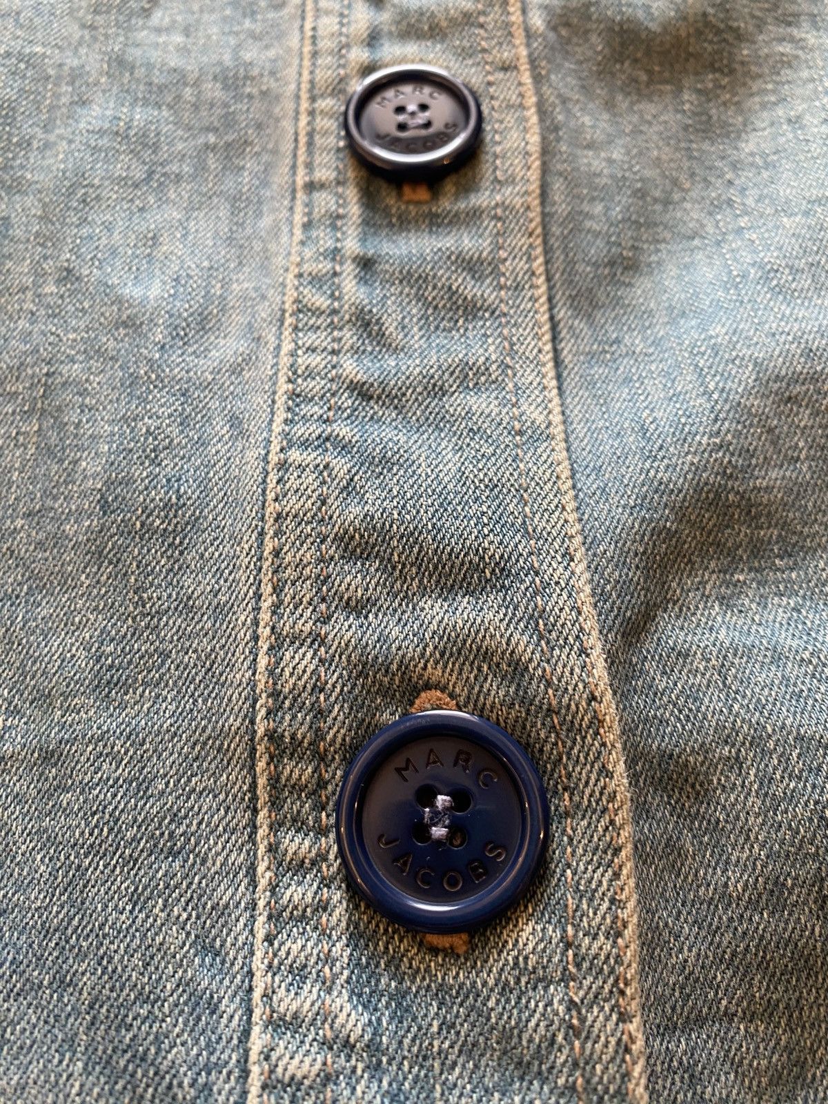 Marc Jacobs Marc Jacobs Denim Dress Size S / US 4 / IT 40 - 4 Thumbnail