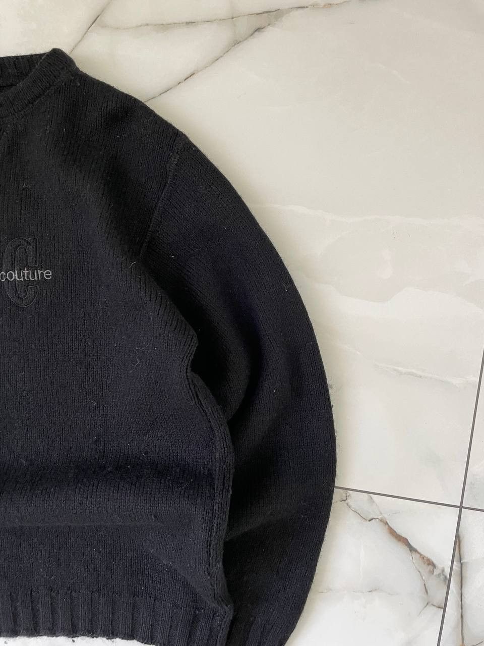 Versace Jeans Couture Versace Vintage Y2K wool center logo sweater Size US M / EU 48-50 / 2 - 3 Thumbnail