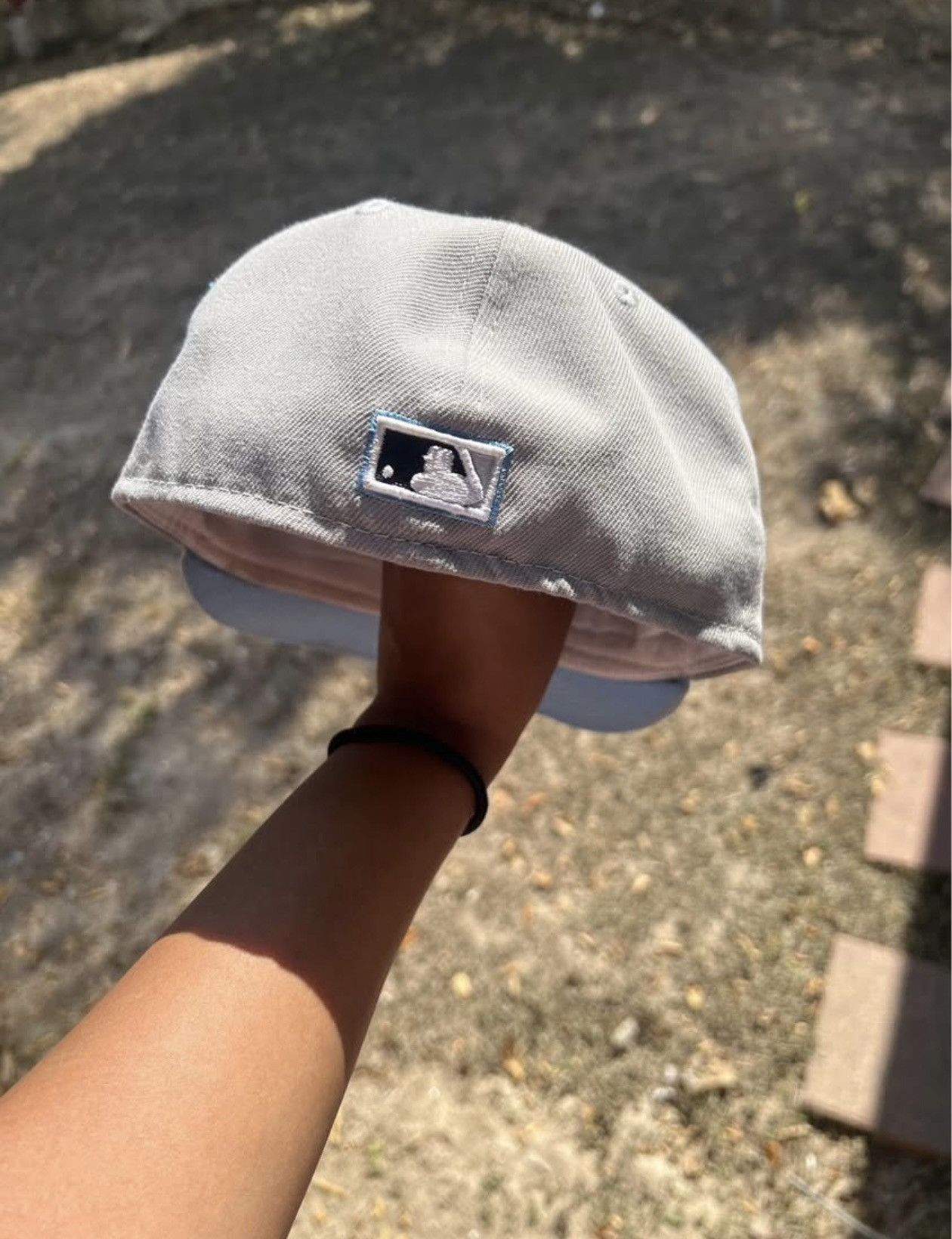 New Era NewEra Tx Rangers Gray 1995 MLBAll-Star Sky Blue 59FIFTY Hat Size ONE SIZE - 4 Thumbnail
