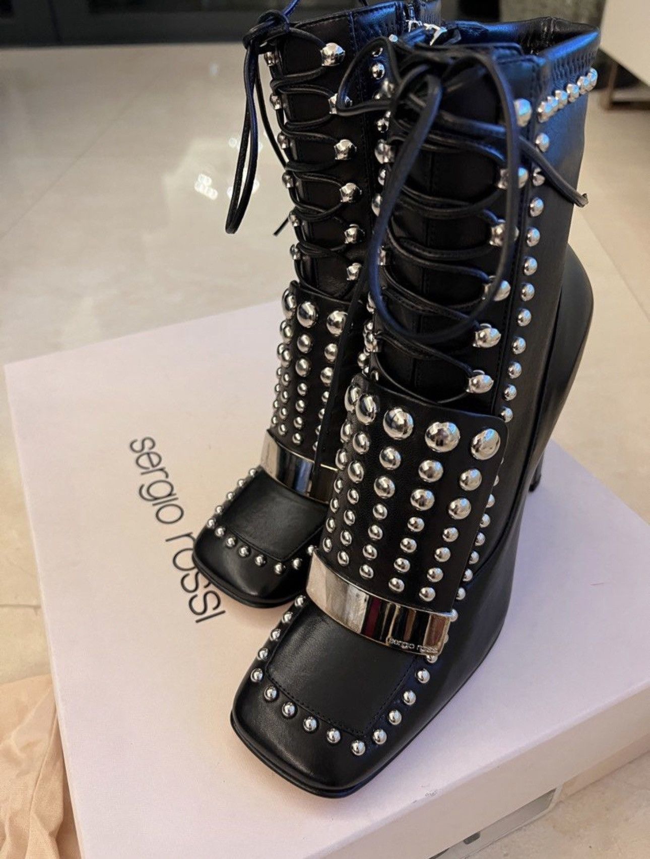 Sergio Rossi Sergio Rossi boots (brand new) EU 39 Size US 9 / IT 39 - 3 Thumbnail